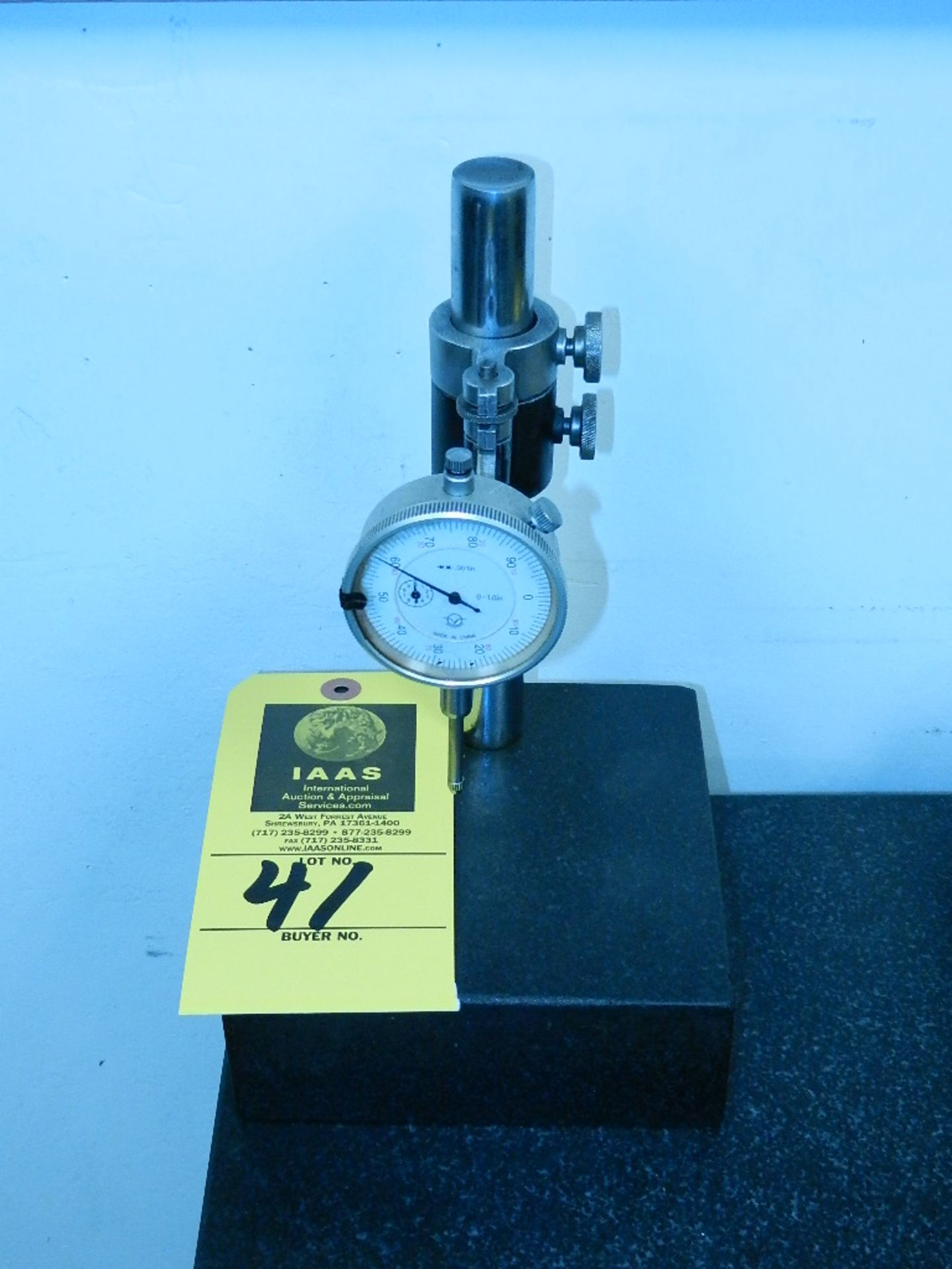 Dial Height Gage With Granite Base 6" X 6" X 2.25"H