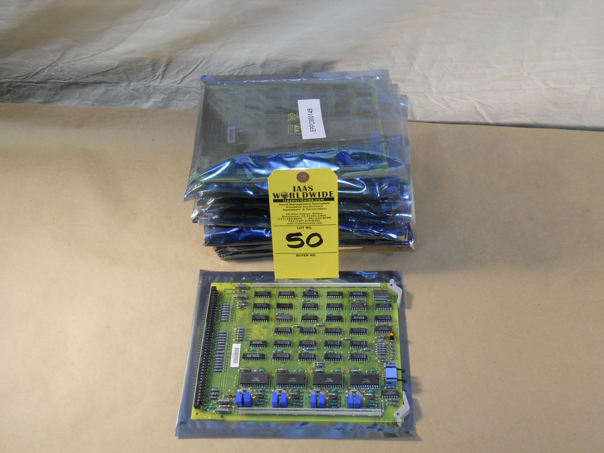 Lot: (10) GE Printed Circuit Boards # DS3800NDAC