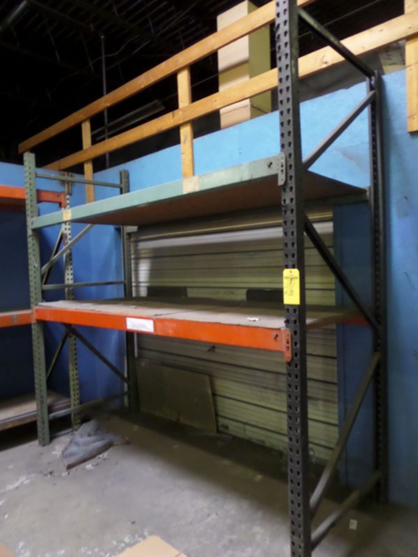 (3) SECTIONS OF PALLET RACKING