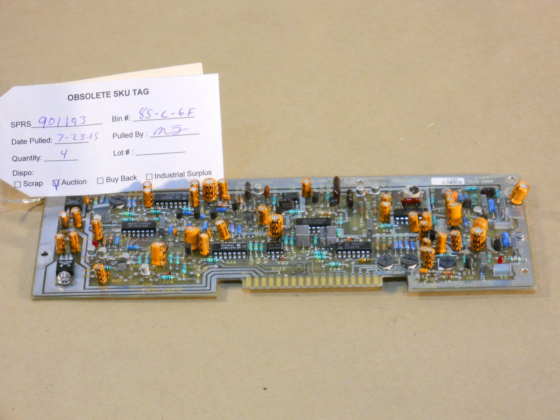 Lot: (10)  Assorted Diamond Electronics printed circuit boards consisting of: (3)  DIAMOND - Image 3 of 4