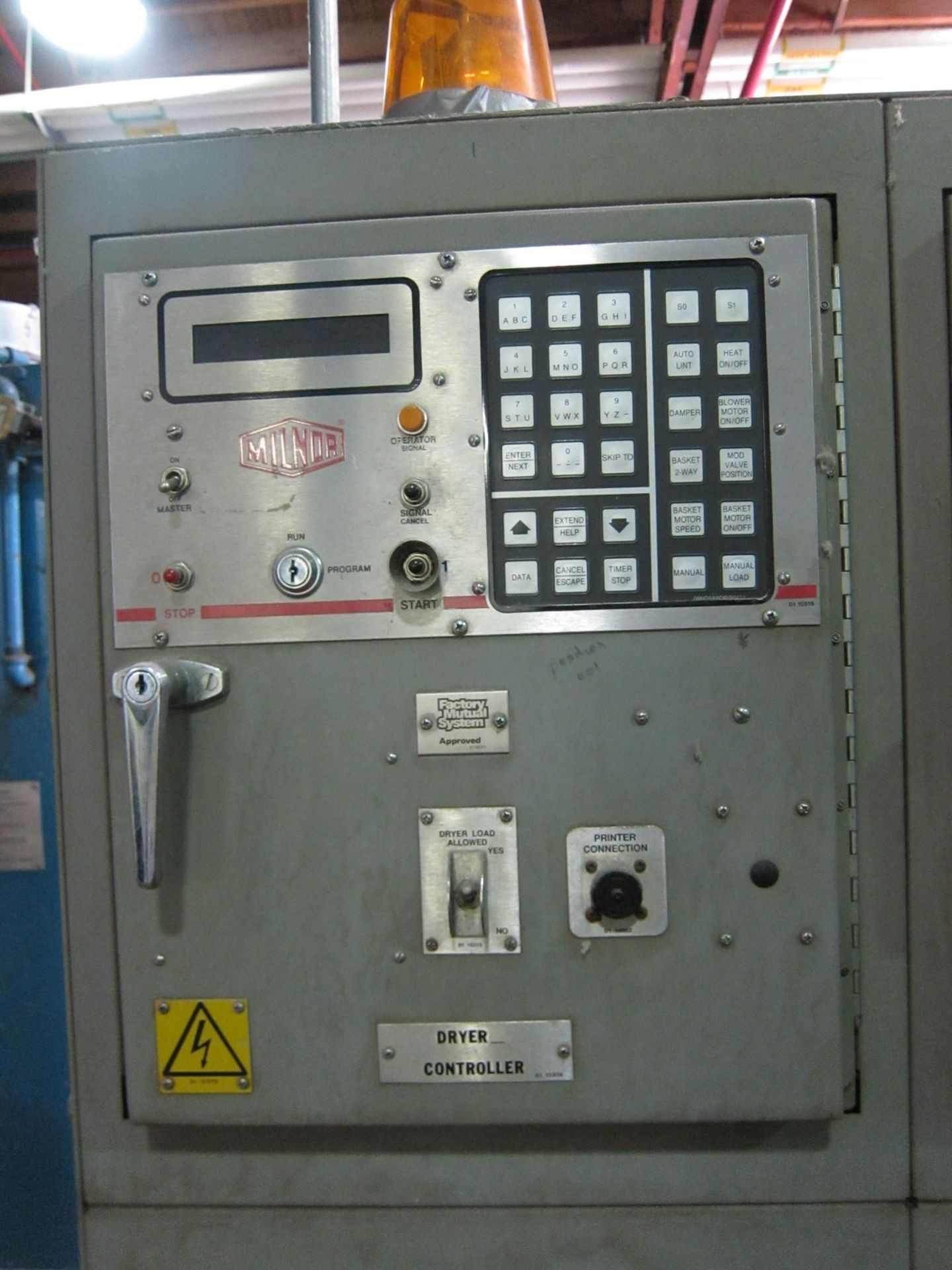 CONTROL PANEL FOR DRYERS AND SHUTTLE MILNOR - Image 5 of 9