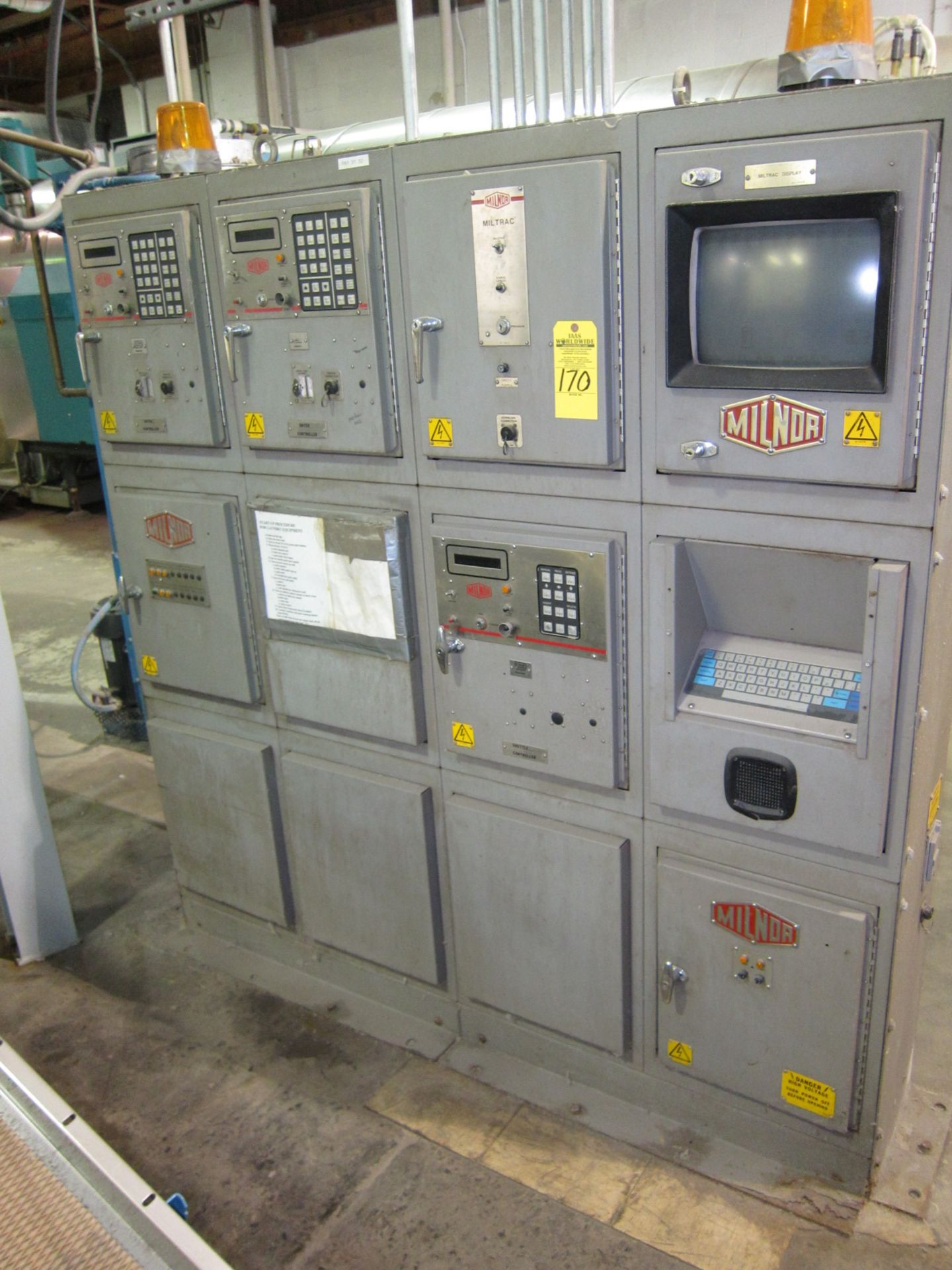 CONTROL PANEL FOR DRYERS AND SHUTTLE MILNOR