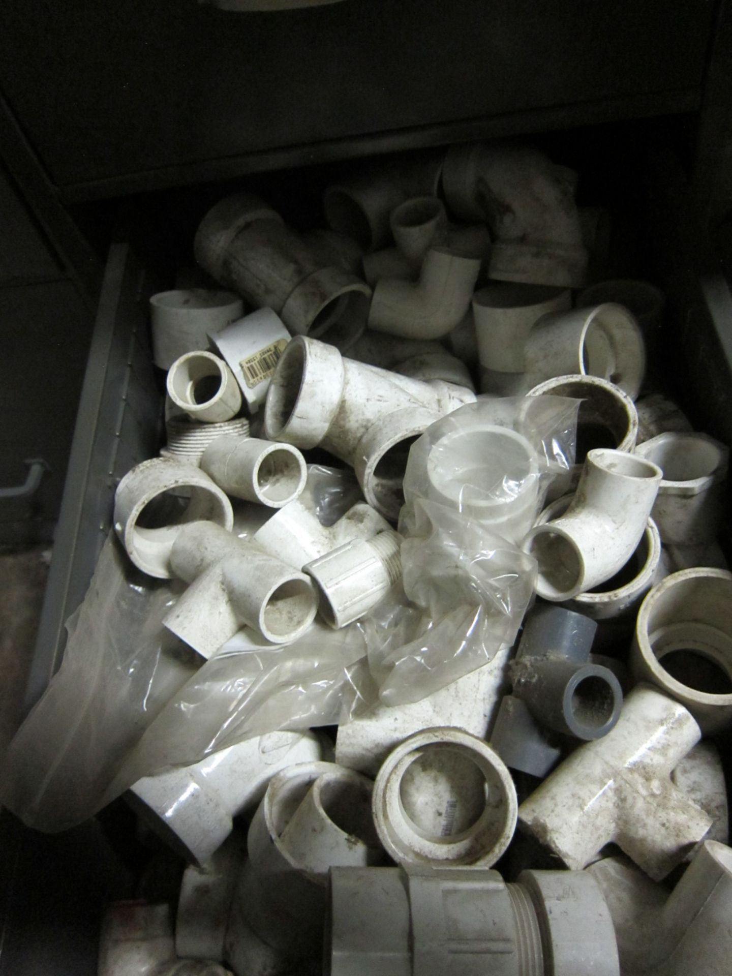 ASSORTED PLUMBING FITTINGS ( IN 4 CABINETS) - Image 12 of 16