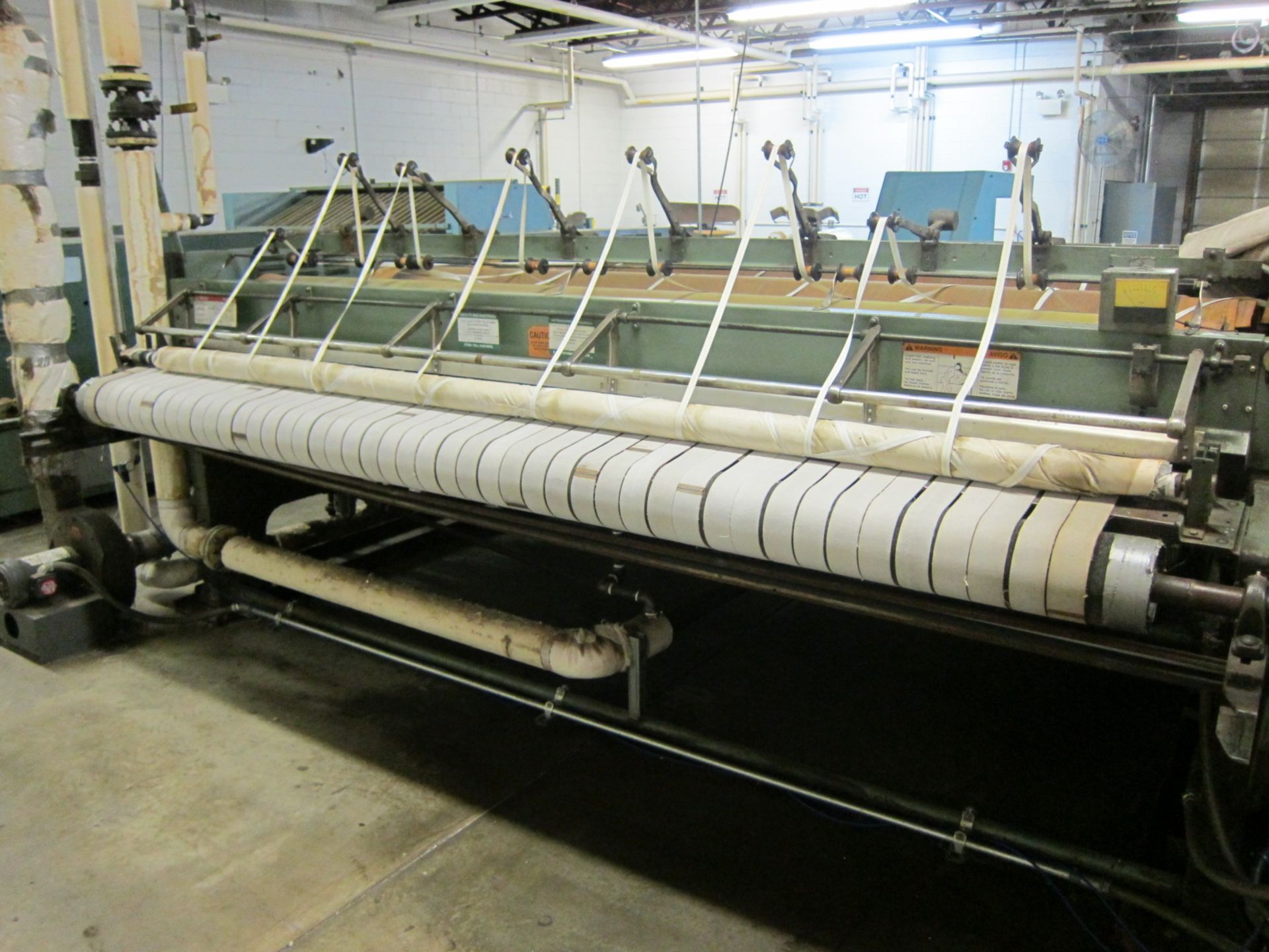 HYPRO 6 ROLL FLATWORK IRONER ( SIZE 126") AMERICAN   S/N: 141-M3-584 - Image 2 of 7