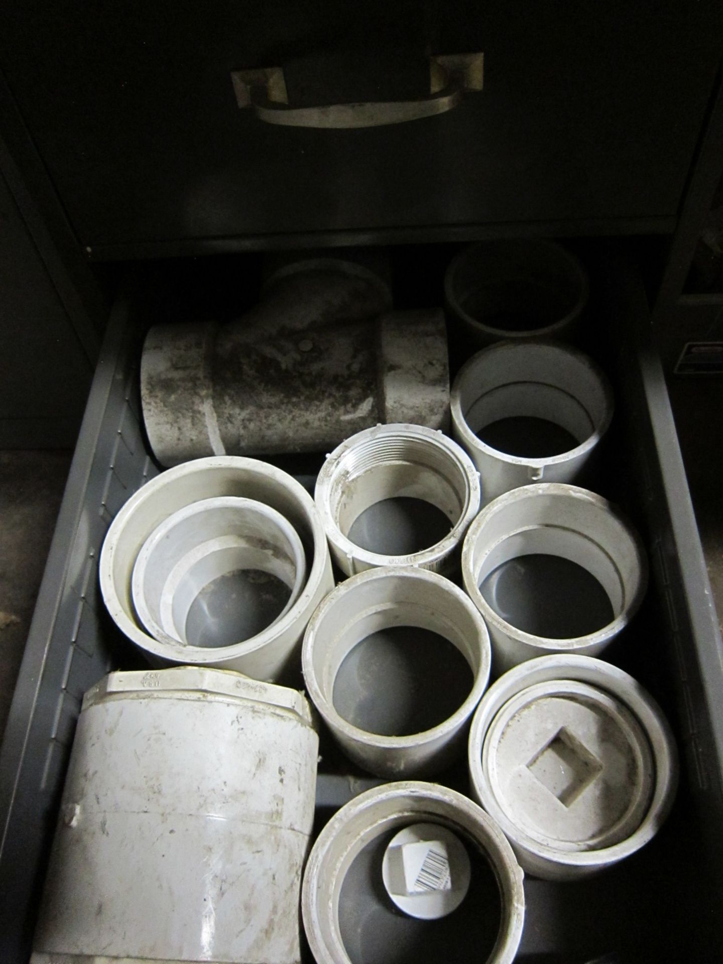 ASSORTED PLUMBING FITTINGS ( IN 4 CABINETS) - Image 13 of 16