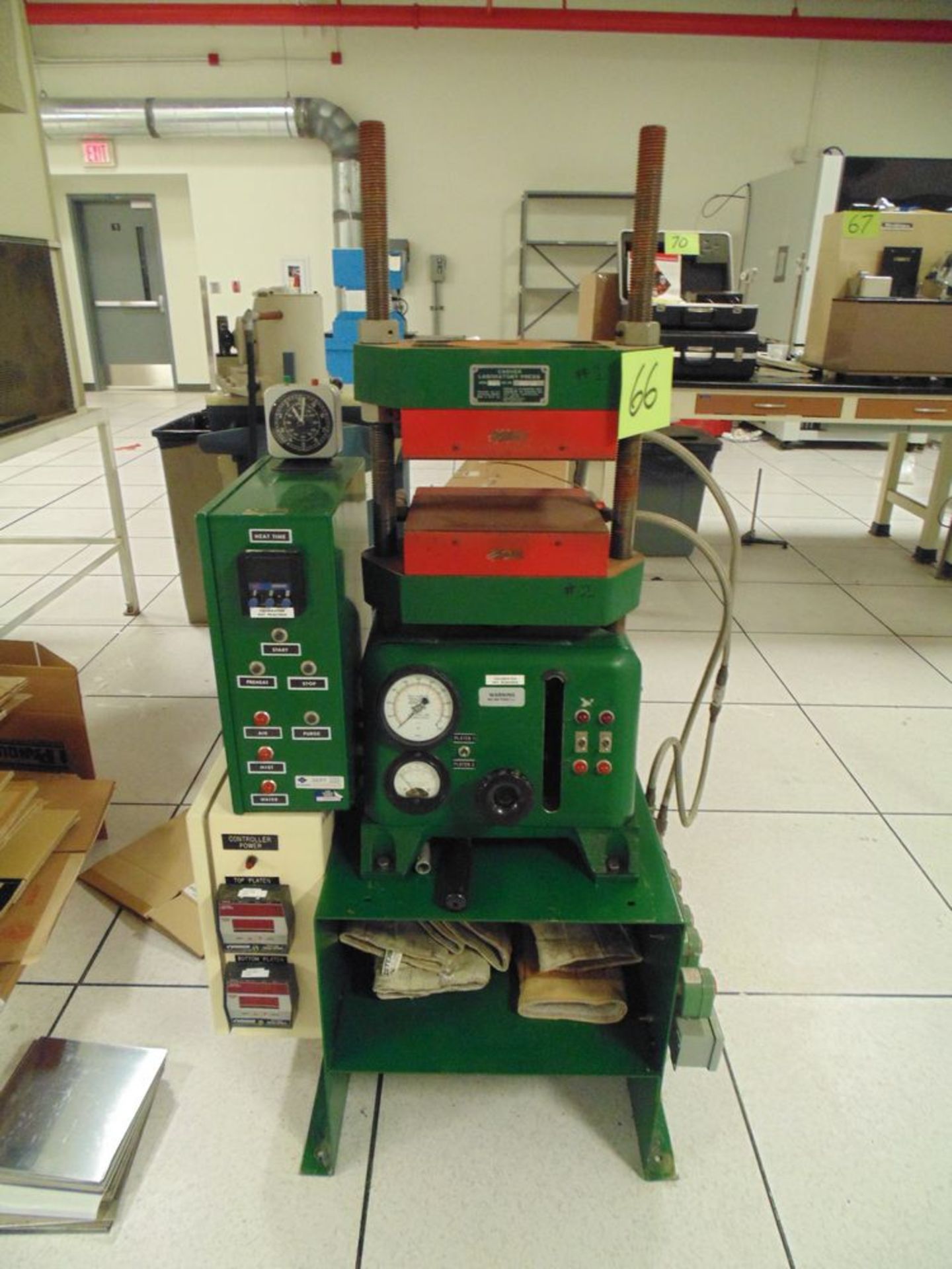 CARVER , MODEL 2625-6 , LABORATORY PRESS