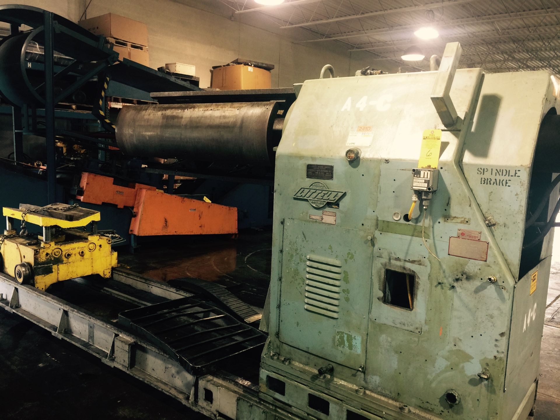 Littel Reel and coil car re-mfg 30,000 lb. capacity - Image 2 of 5