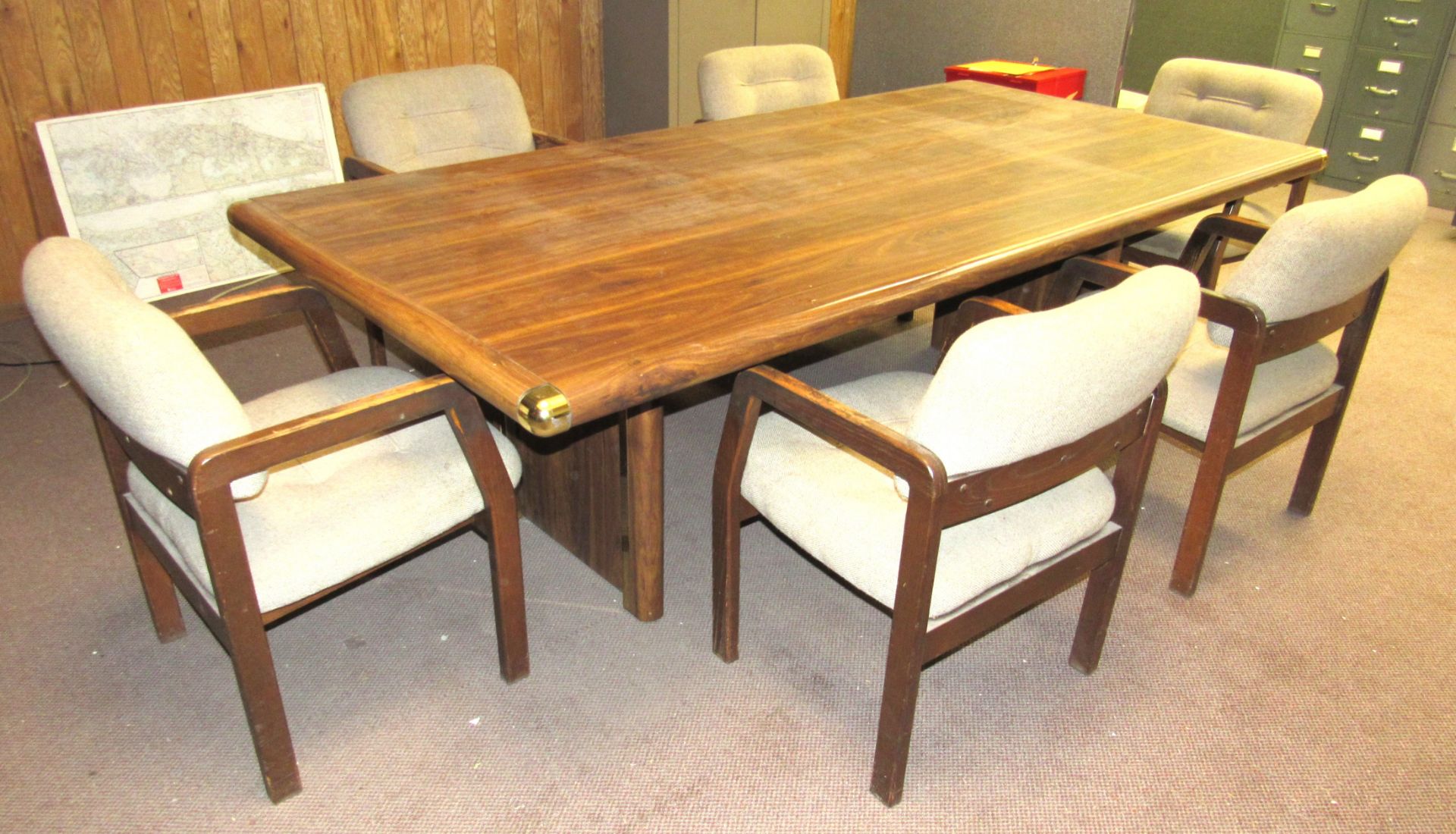 CONFERENCE TABLE w/ Chairs