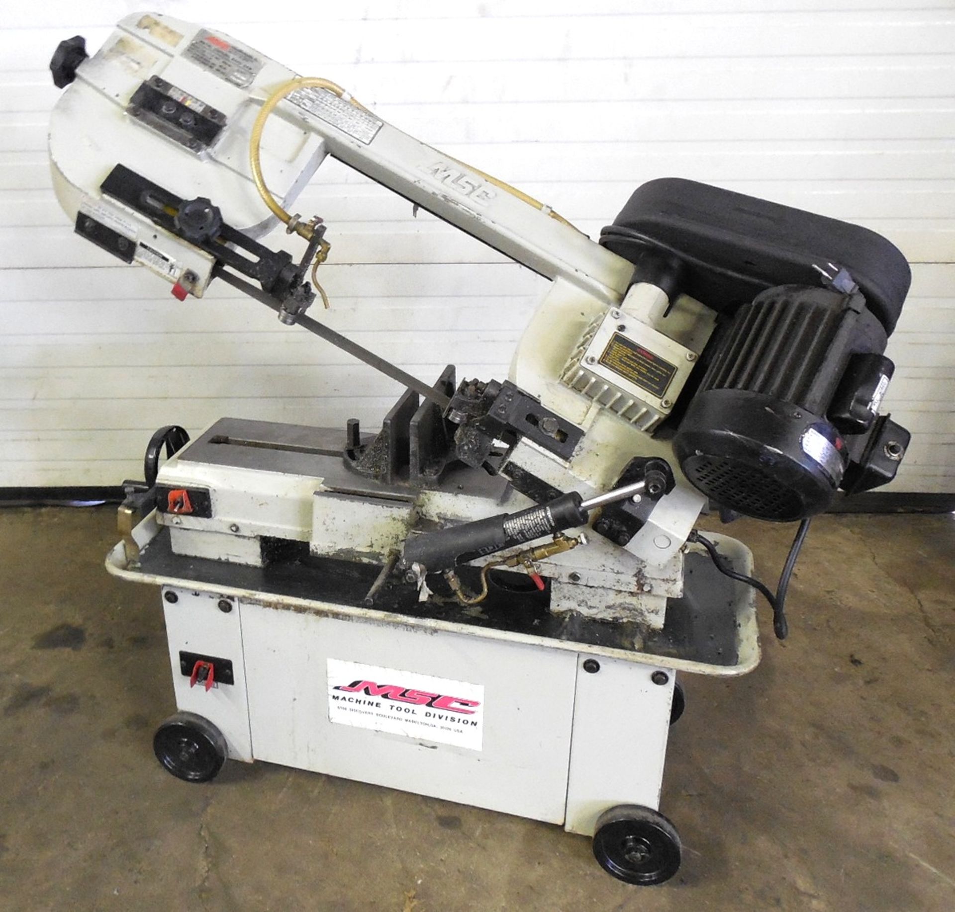 MSC 7" x 12" HORIZONTAL BAND SAW- New (2003), 85-235 FPM, Work Vise, Coolant, 1HP Motor, 115/230/1/ - Image 2 of 2