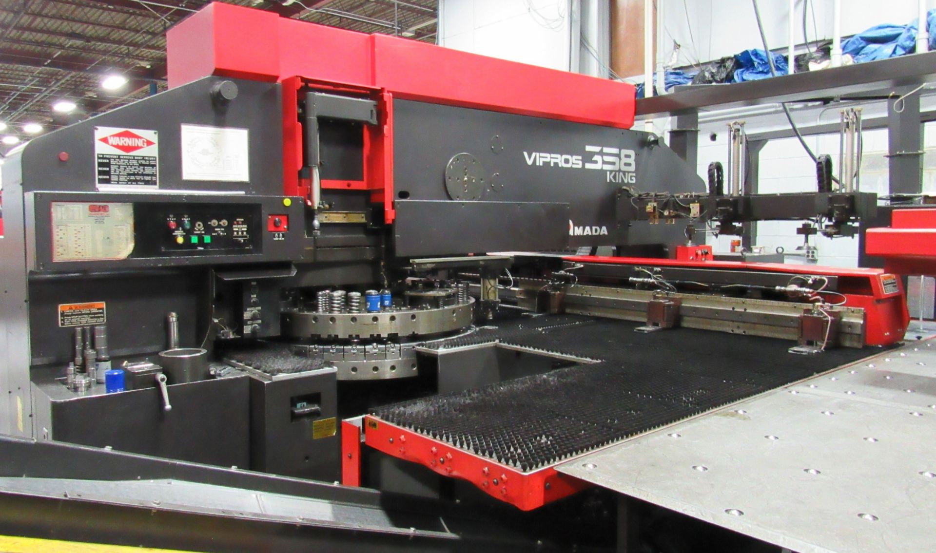 AMADA MOD.358 VIPROS KING 33 TON TURRET PUNCH-New 1995