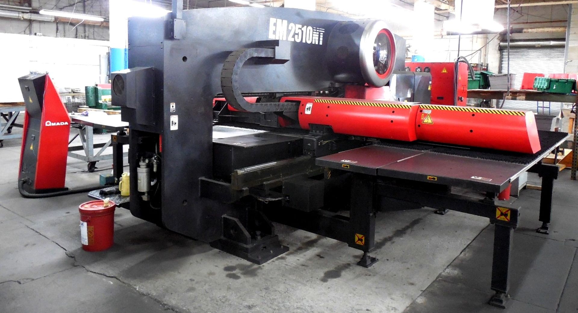 AMADA MOD.EM2510NT 22 TON SERVO-ELECTRIC TURRET PUNCH- New 2005 - Image 2 of 6