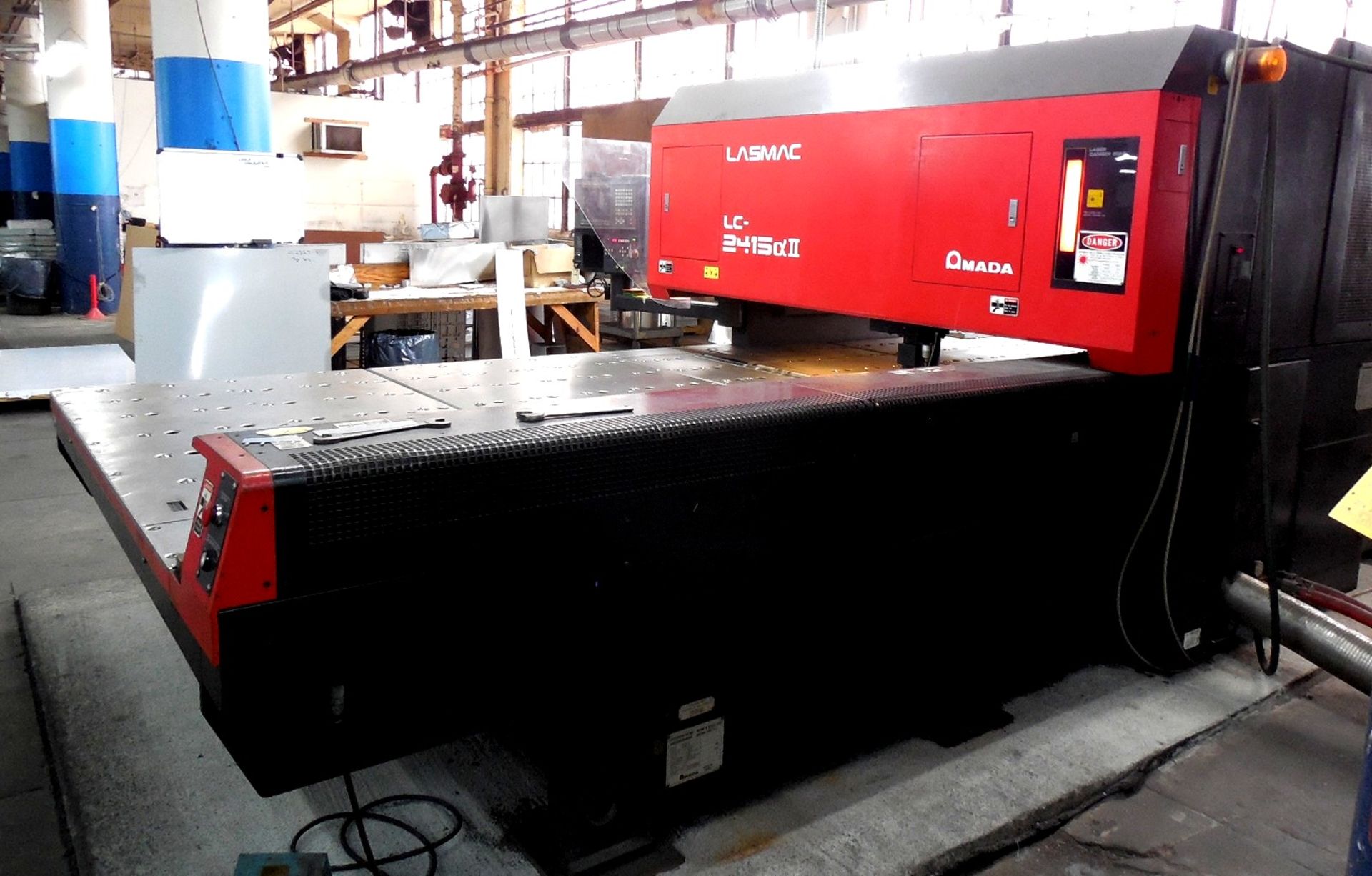 AMADA MOD.PULSAR LC2415XLA2 CNC LASER CUTTING SYSTEM-New 1998 - Image 3 of 8