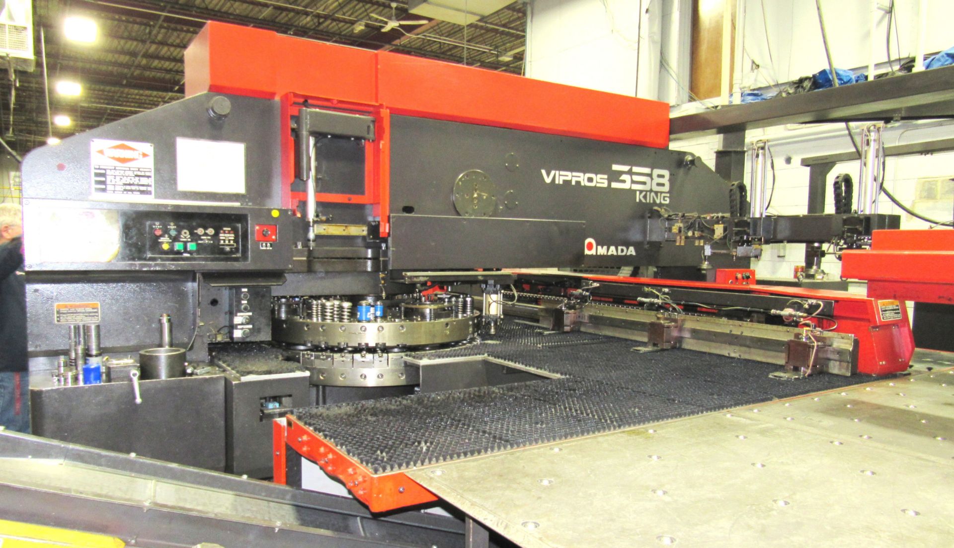 AMADA MOD.358 VIPROS KING 33 TON TURRET PUNCH-New 1995 - Image 7 of 7