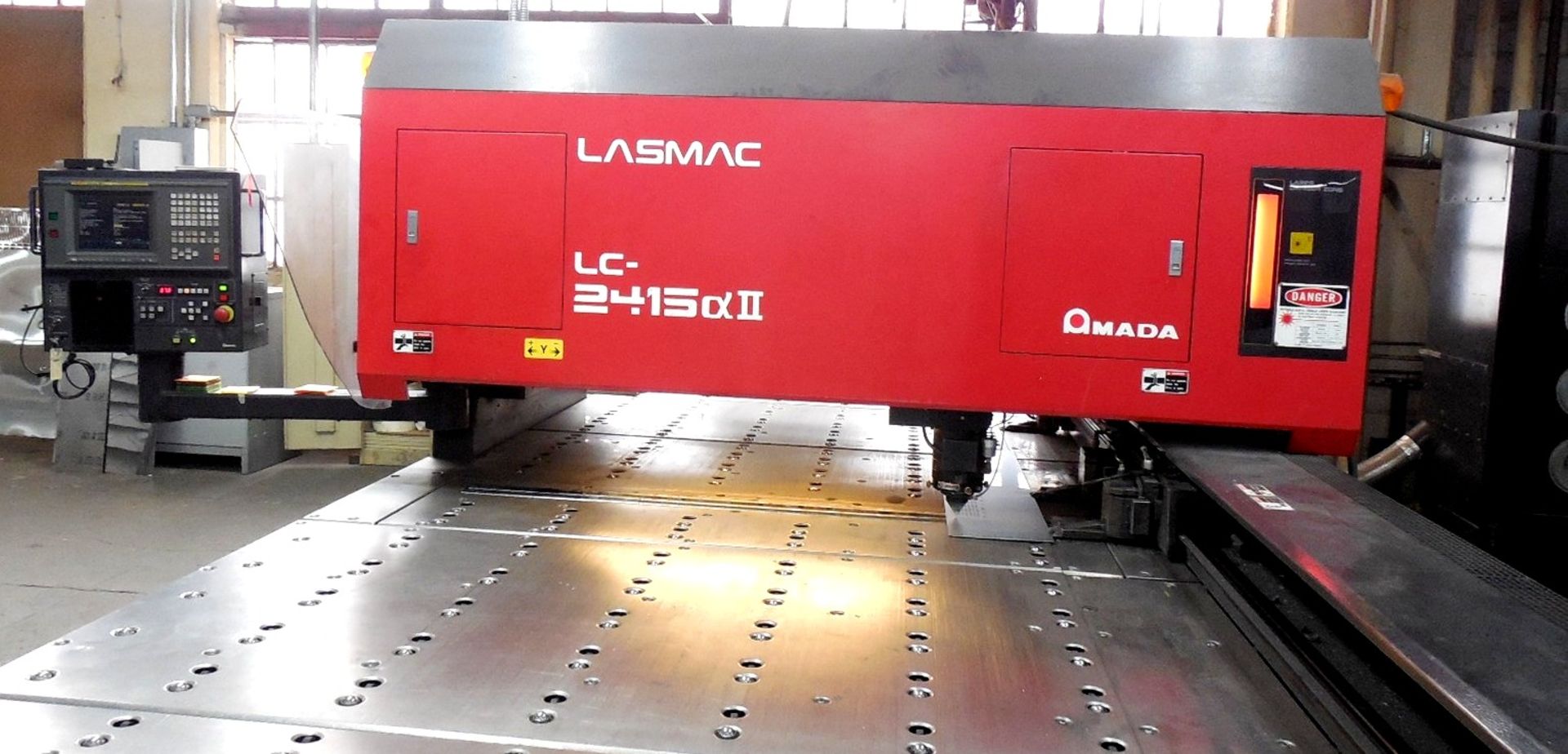 AMADA MOD.PULSAR LC2415XLA2 CNC LASER CUTTING SYSTEM-New 1998 - Image 2 of 8