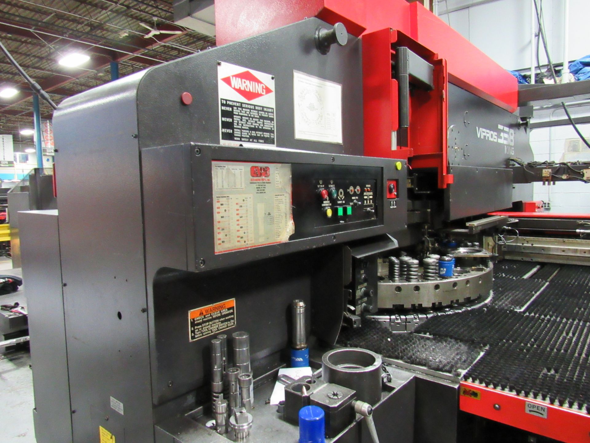 AMADA MOD.358 VIPROS KING 33 TON TURRET PUNCH-New 1995 - Image 3 of 7