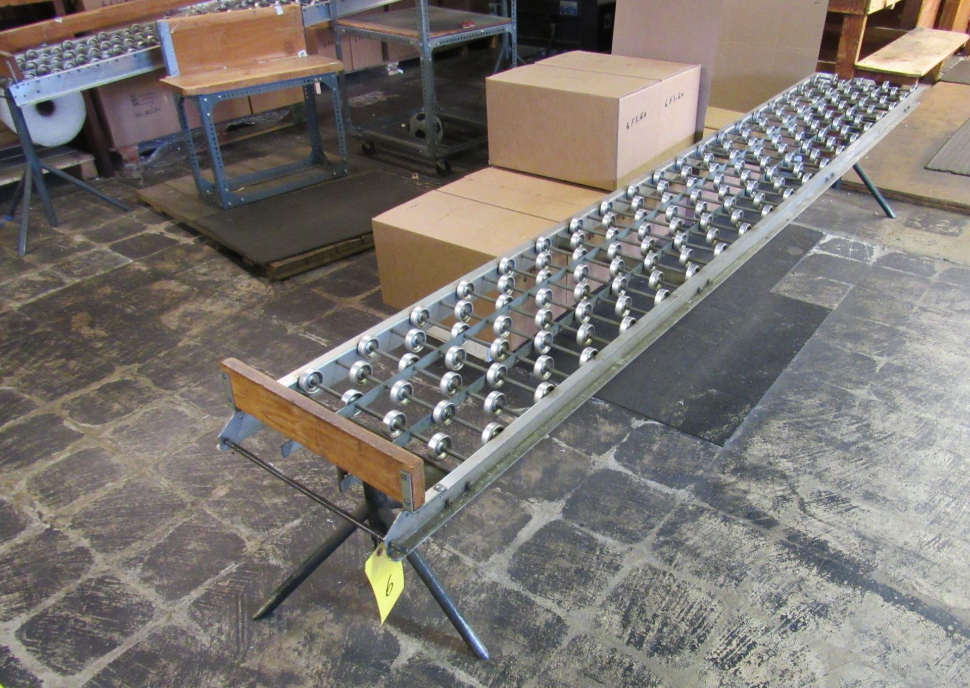 (2) 18" x 10' Skate Conveyors
