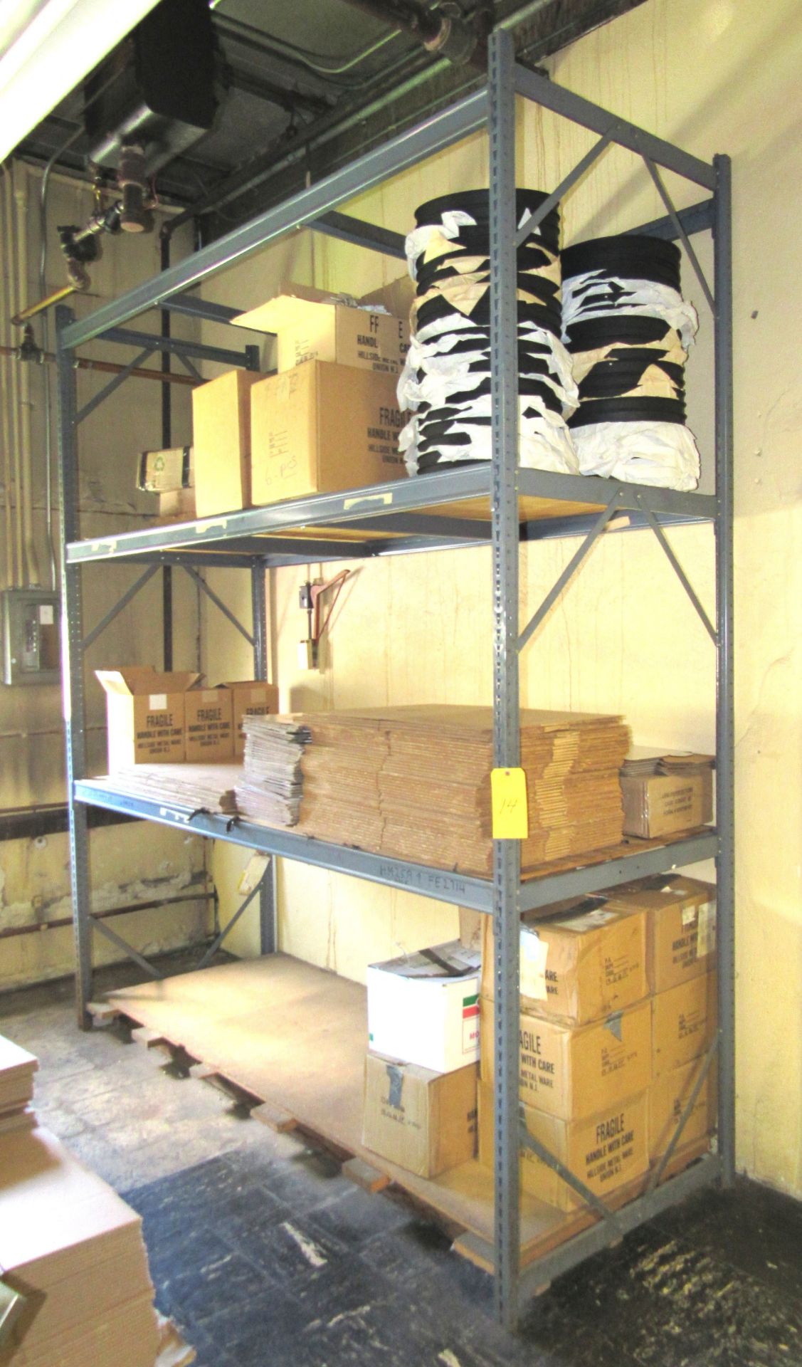 38" x 96" x 96"H EDSAL Pallet Racking (1-Section)(Contents Not Included)