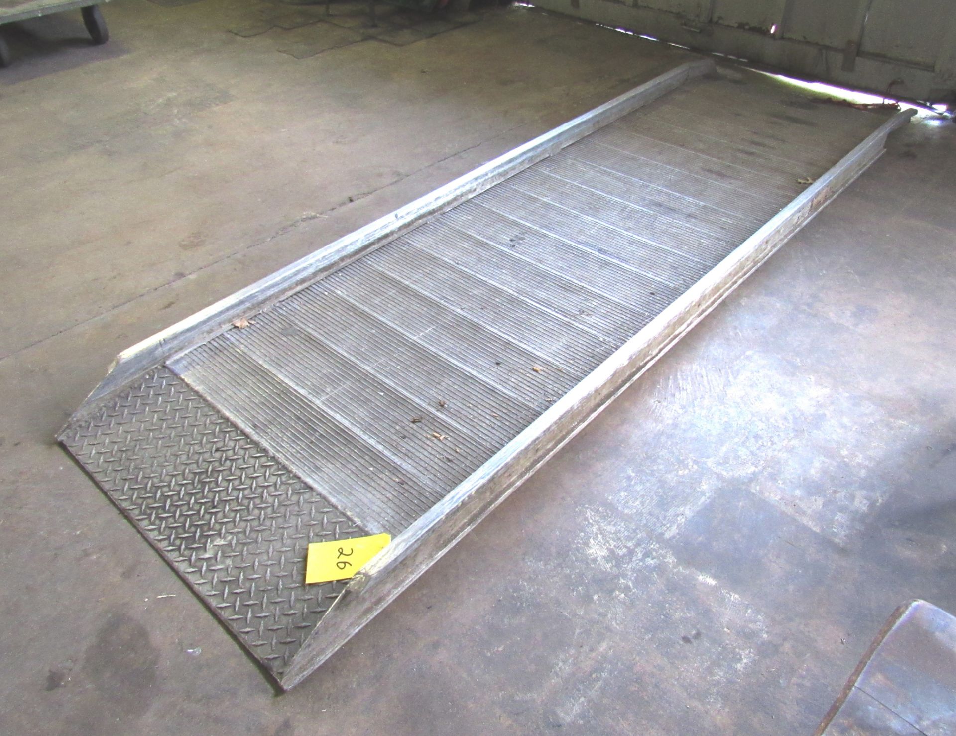 36" x 10' Aluminum Dock Plate