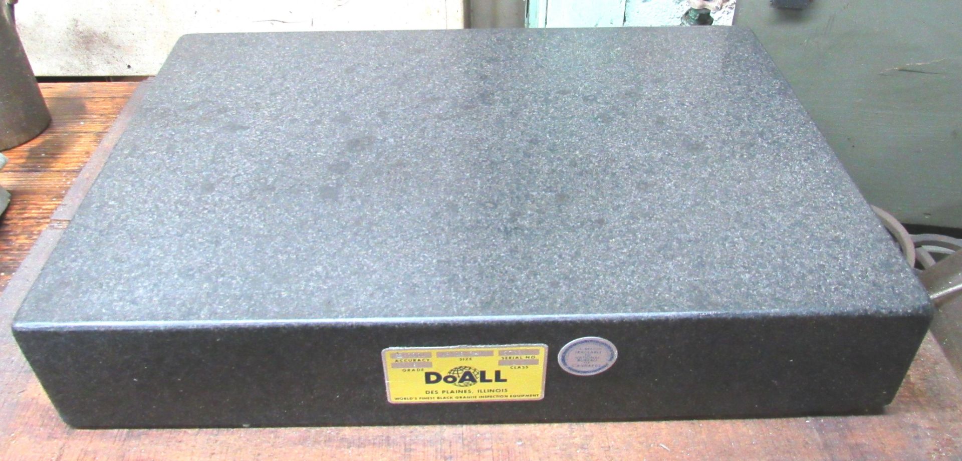 12" x 18" DoAll Granite Surface Plate