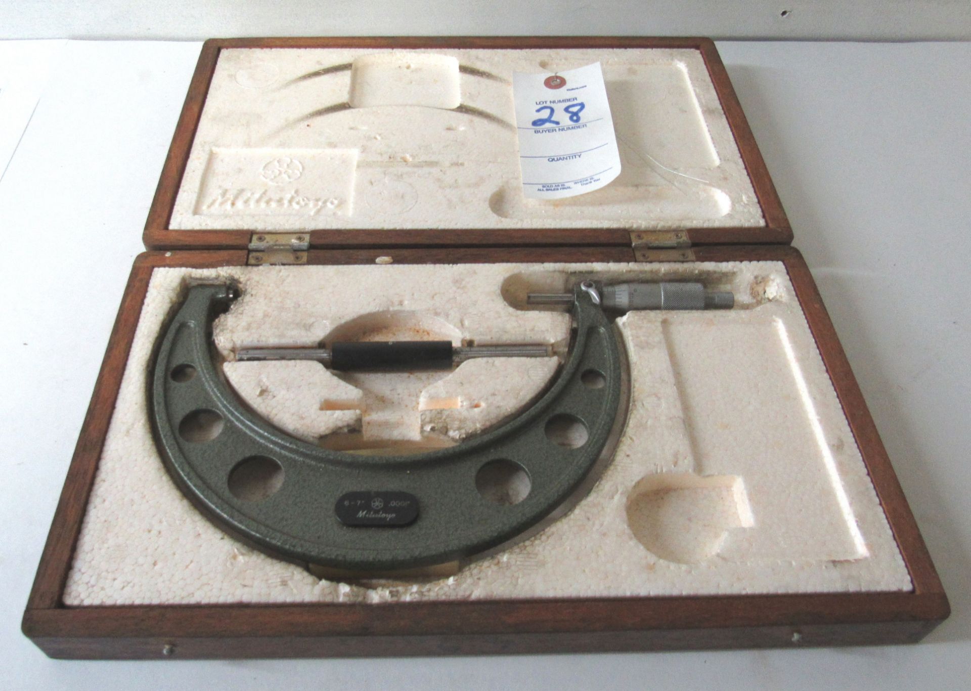 6"- 7" Mitutoyo Micrometer