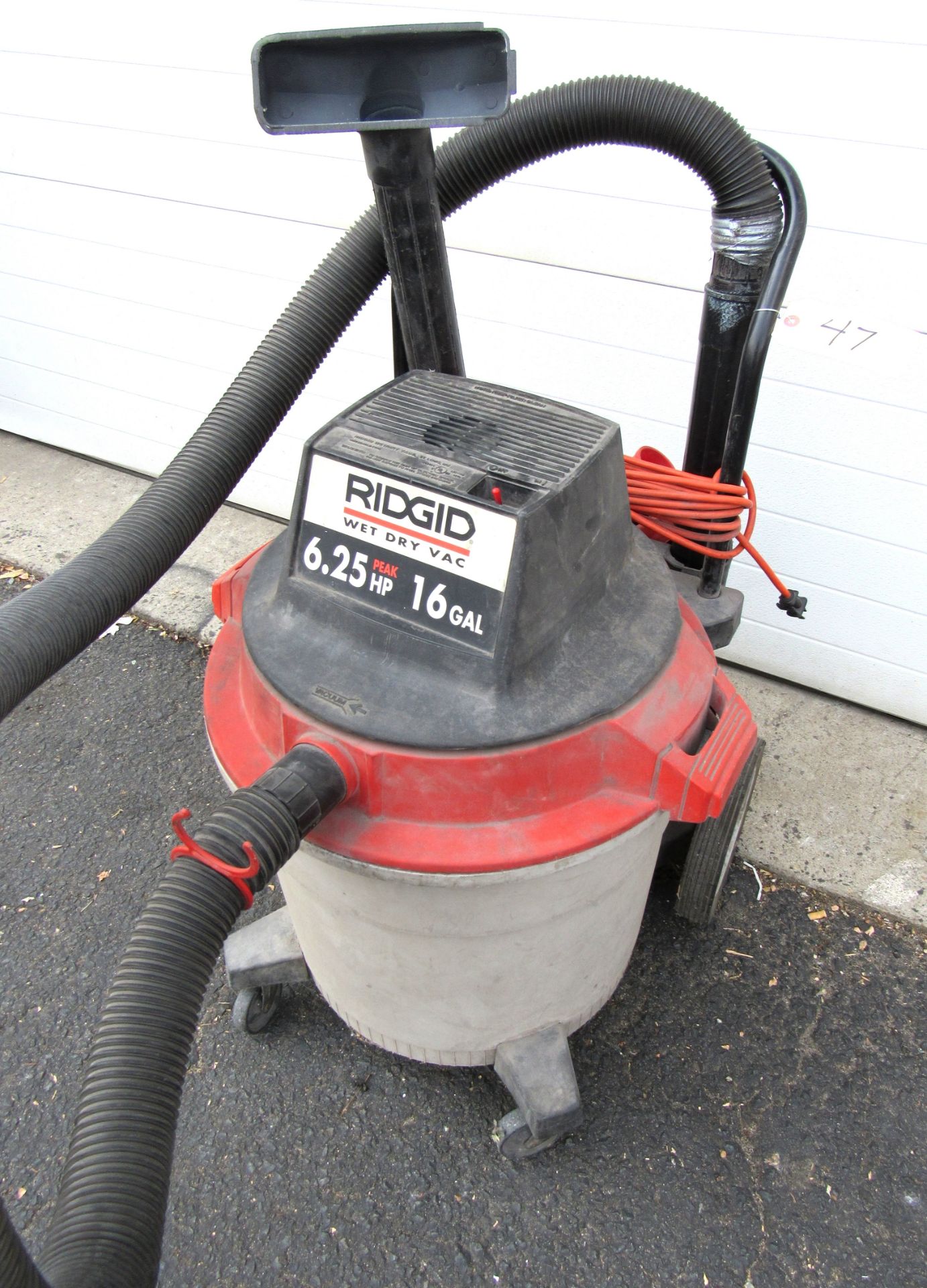 Ridgid 6.25HP 16Gal. Wet/Dry Vac