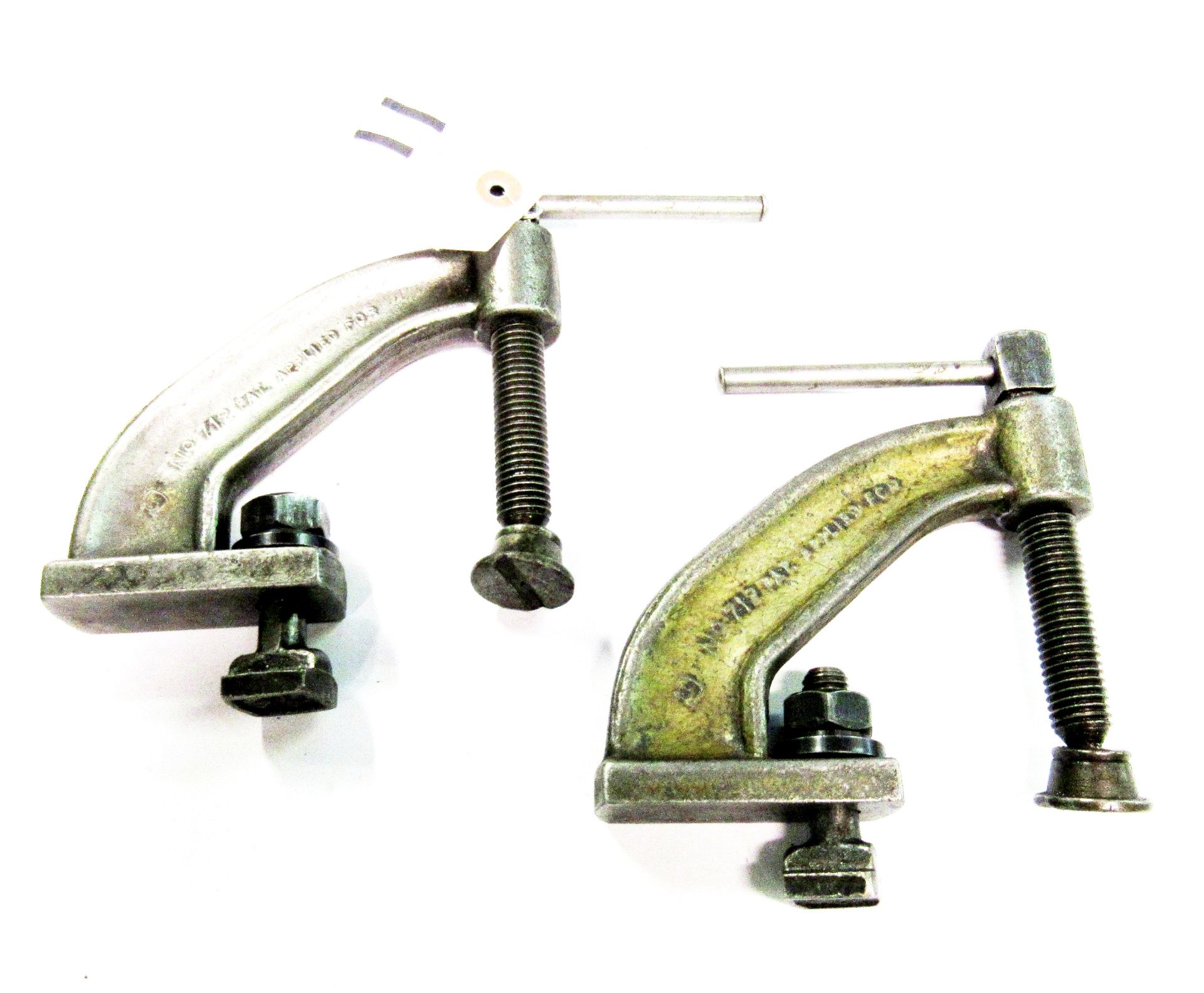 (2) Armstrong No. 712 T-Slot Hold Down Clamps