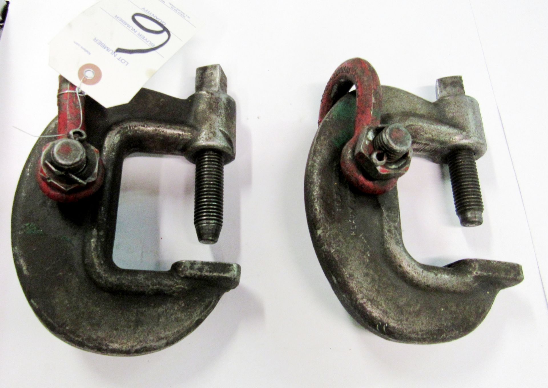 (2) 3"  Vulcan No.3 Clamps