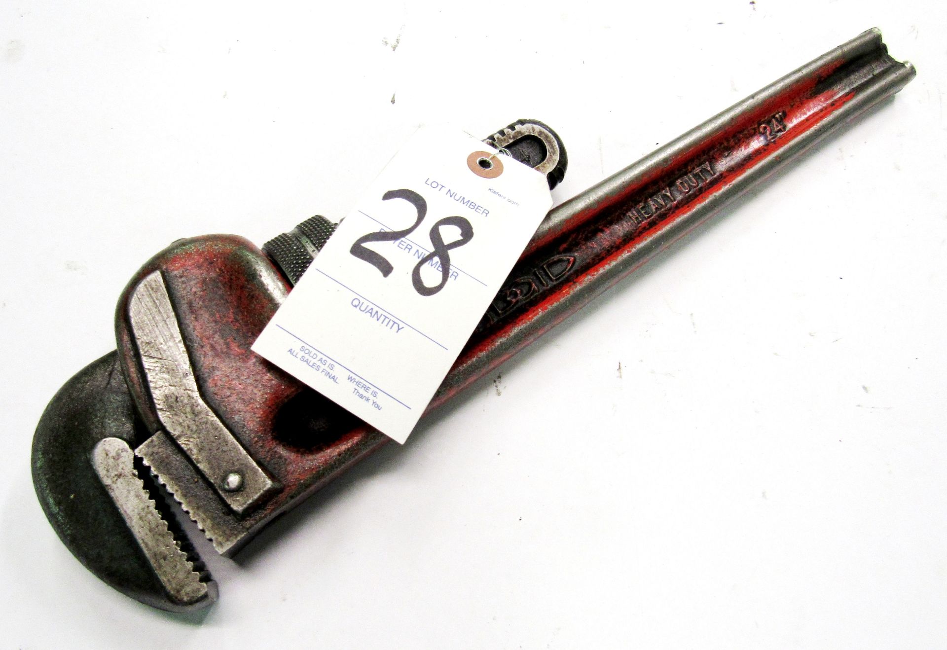 24" Ridgid Pipe Wrench