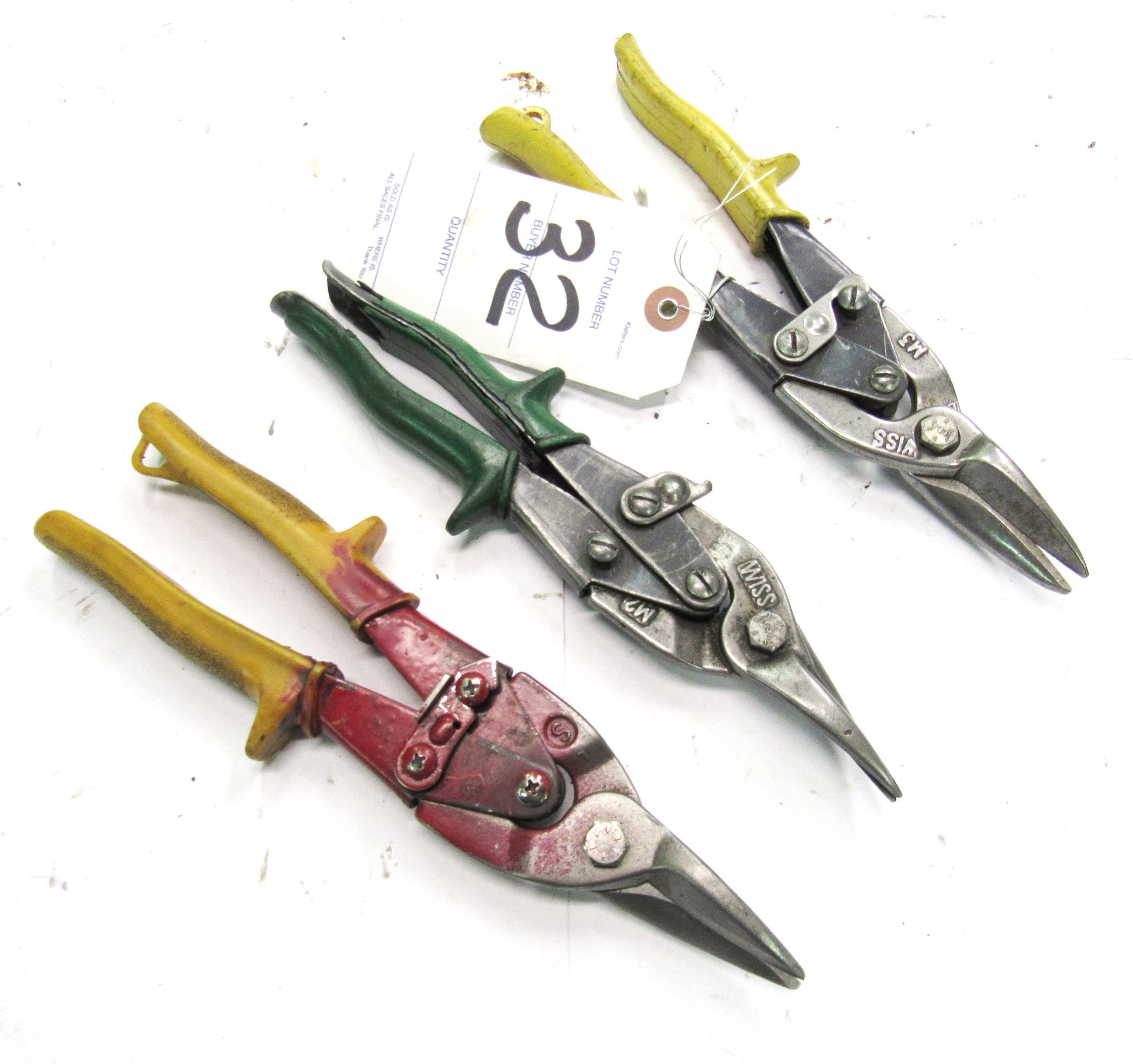 (3) Wiss Industrial Snips