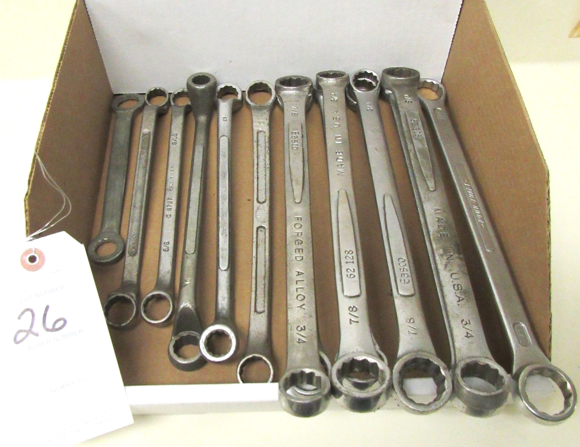 (15) Double Box Wrenches