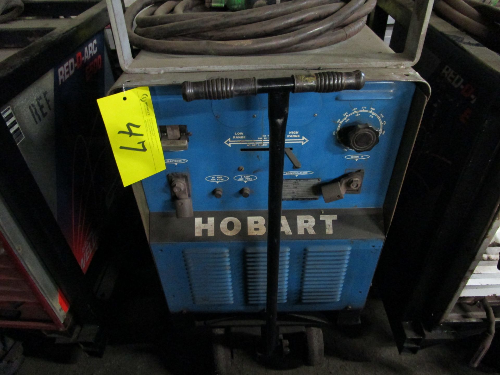 HOBART  R-400,  400 AMP WELDER  SN-16RT-6144