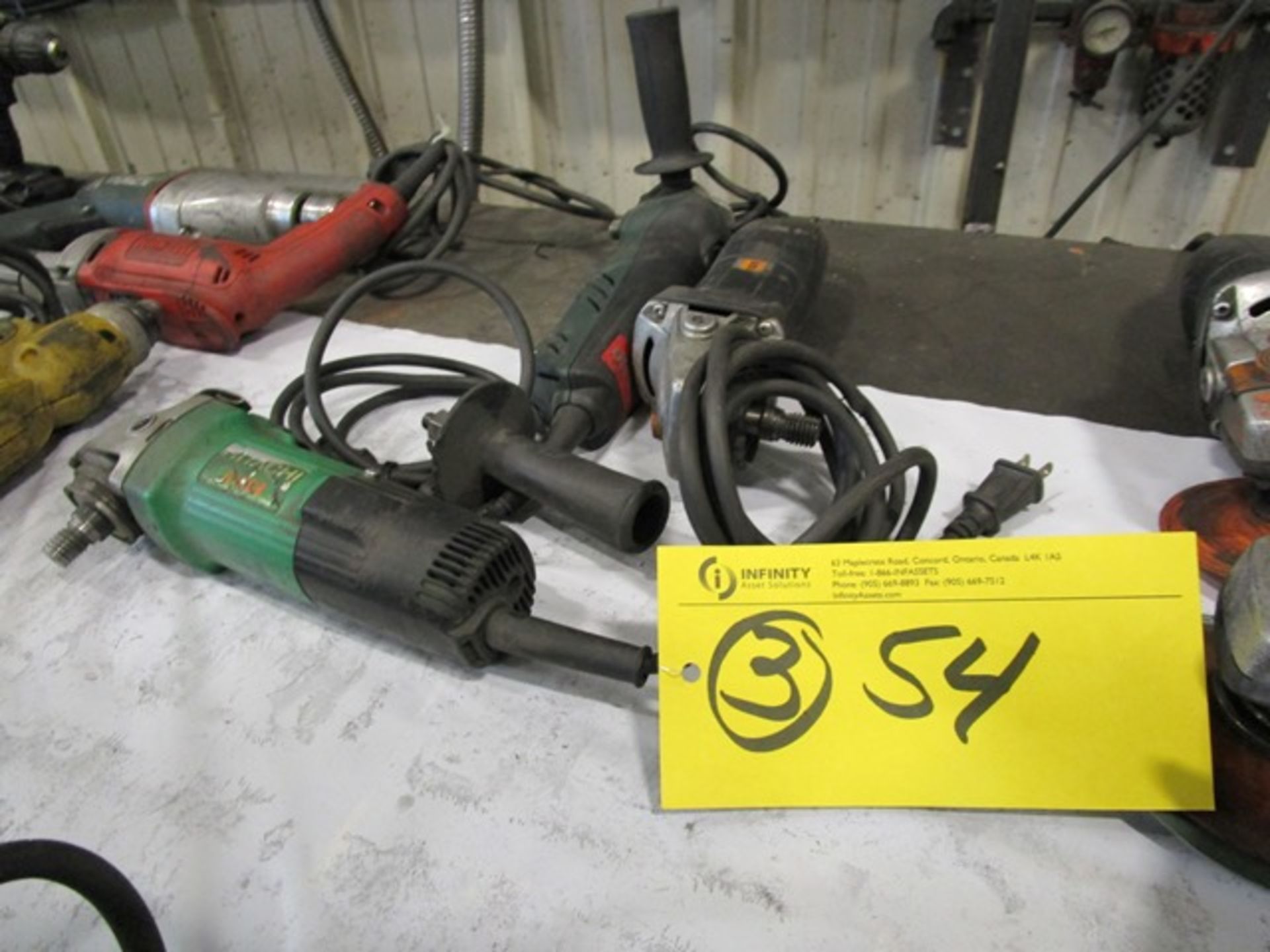 LOT 3 ELECTRIC GRINDERS