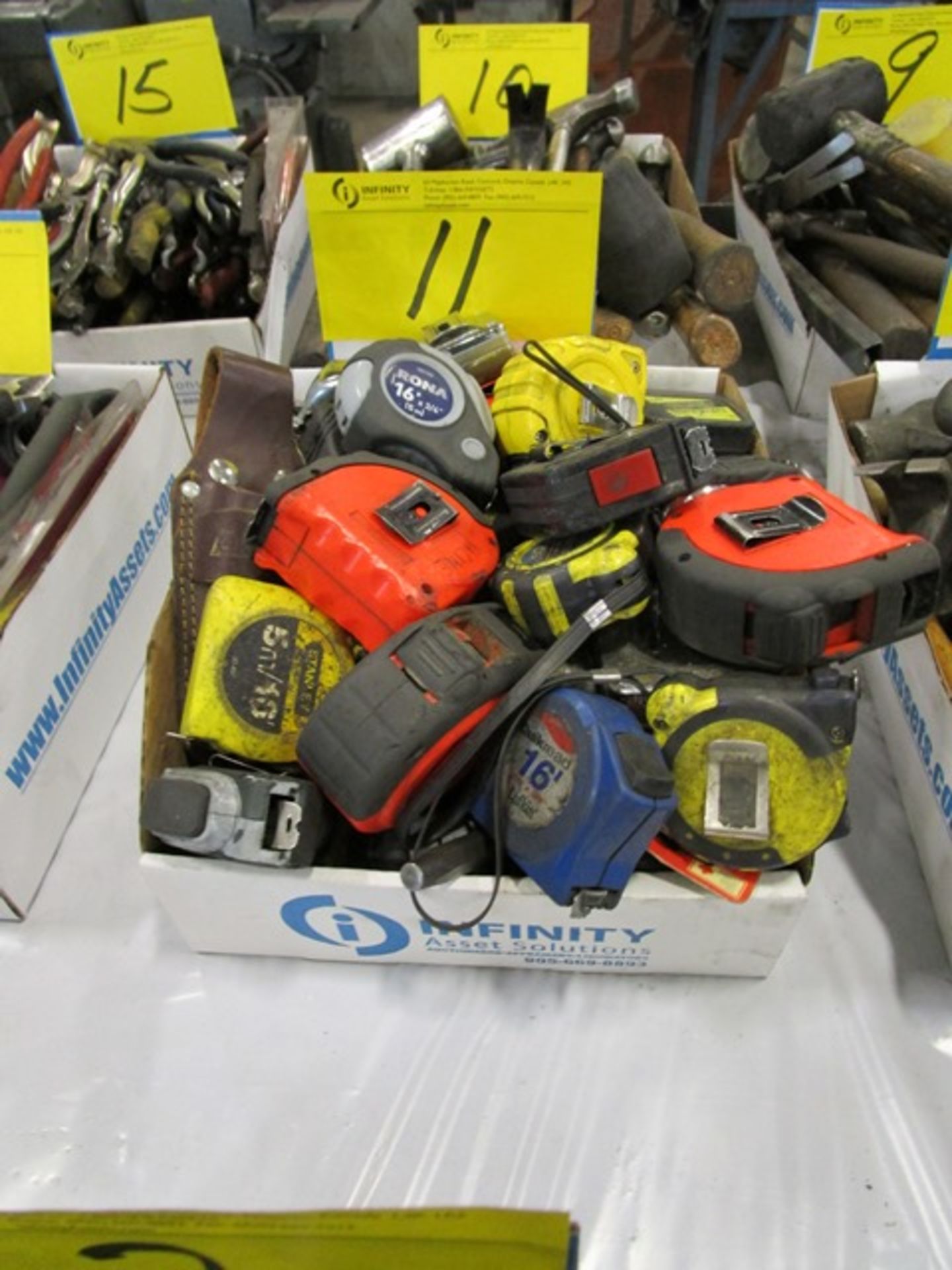 LOT MEASURING TAPES