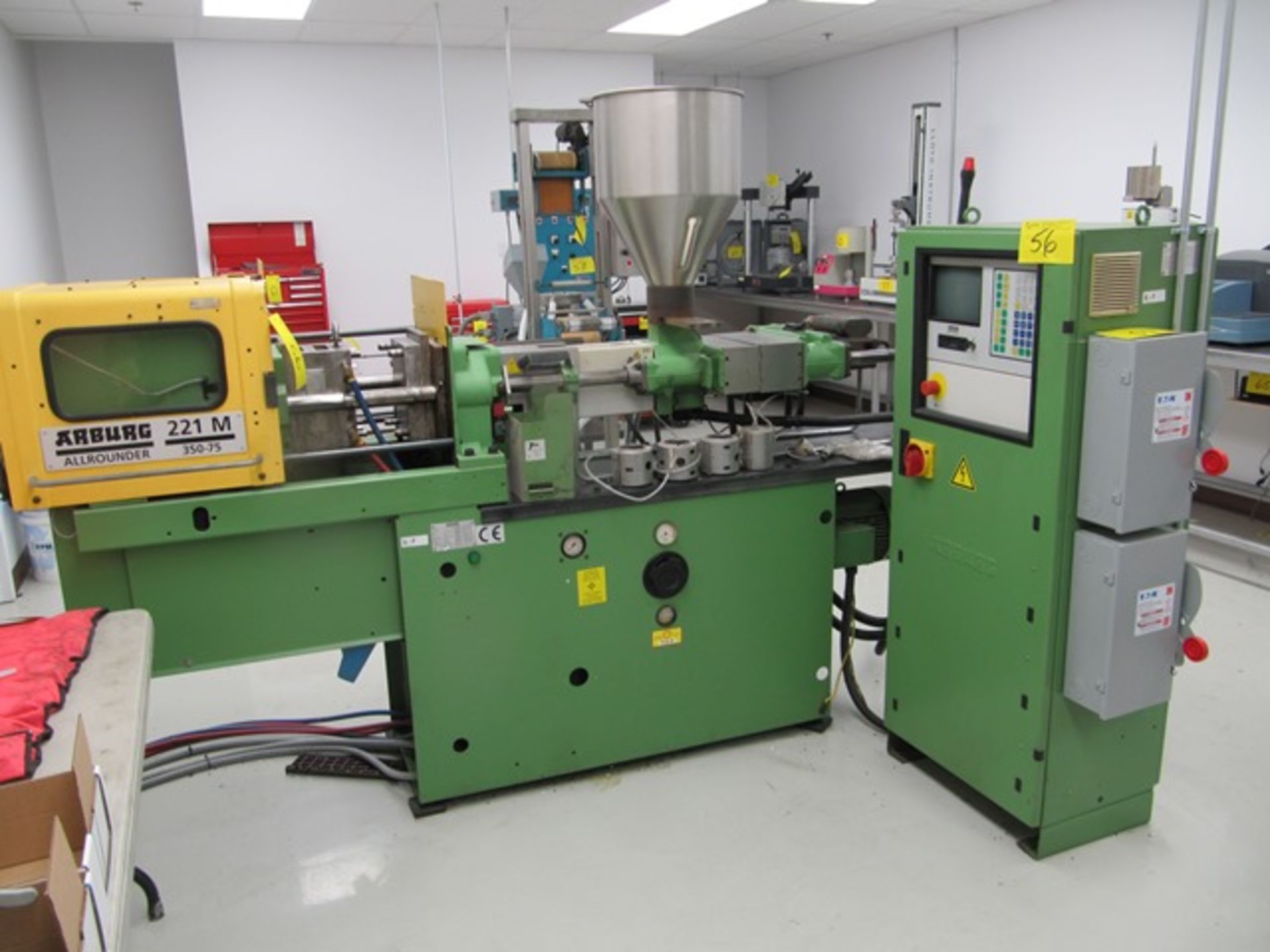 ARBURG 221 M380-75 25-TON APPROX. INJECTION MOULDER W/MULTRONICA CONTROL, ETC.  S/N:  173097  (
