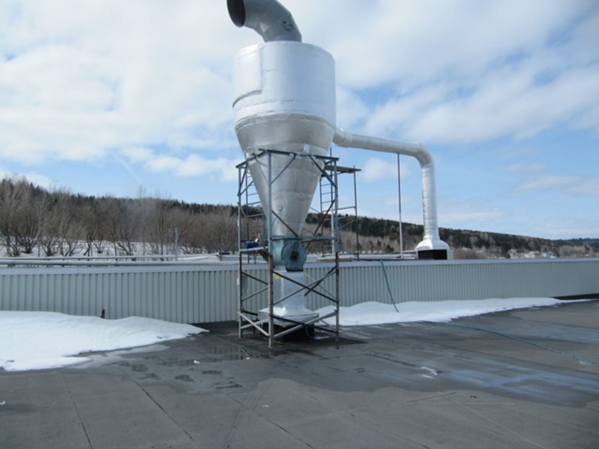 GEN 6'X20' APPROX. CYCLONE DUST COLLECTOR S/N: 13-F-8389 (BEAUCEVILLE)