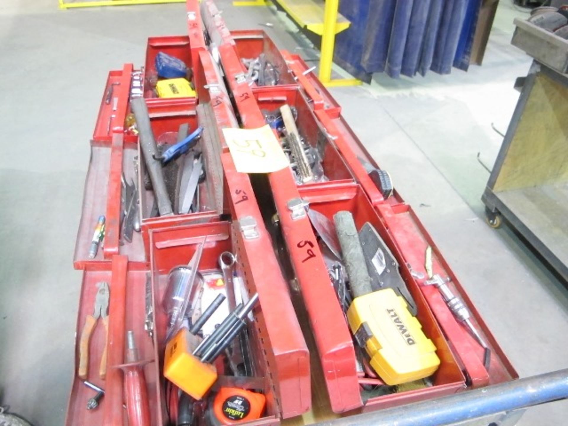 TOOL BOXES W/TOOLS