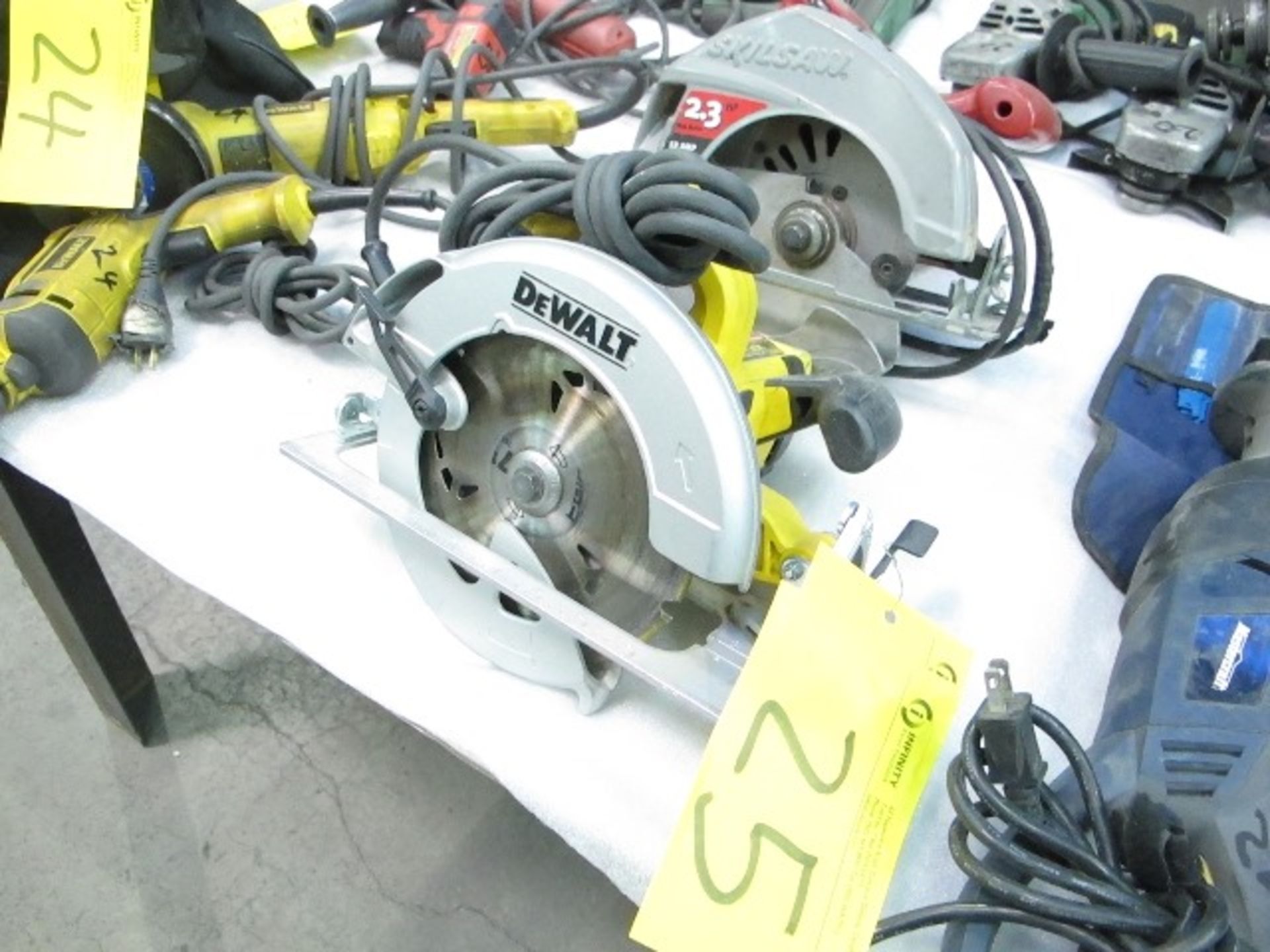 DEWALT CRAWLER SAW AND SKIL SAW CIRCULAR SAW