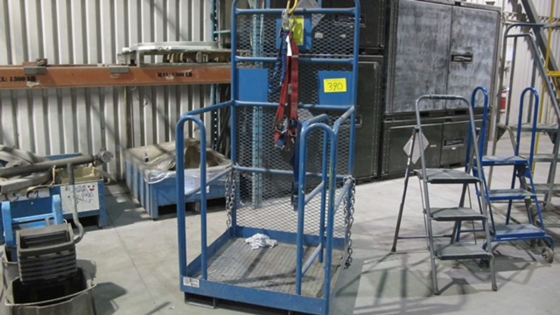 FORKLIFT MAN CAGE 36" X 36" W/HARNESS