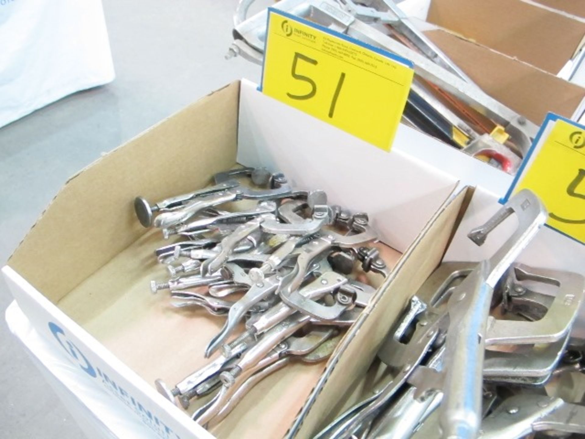 SMALL VISE CLAMPS