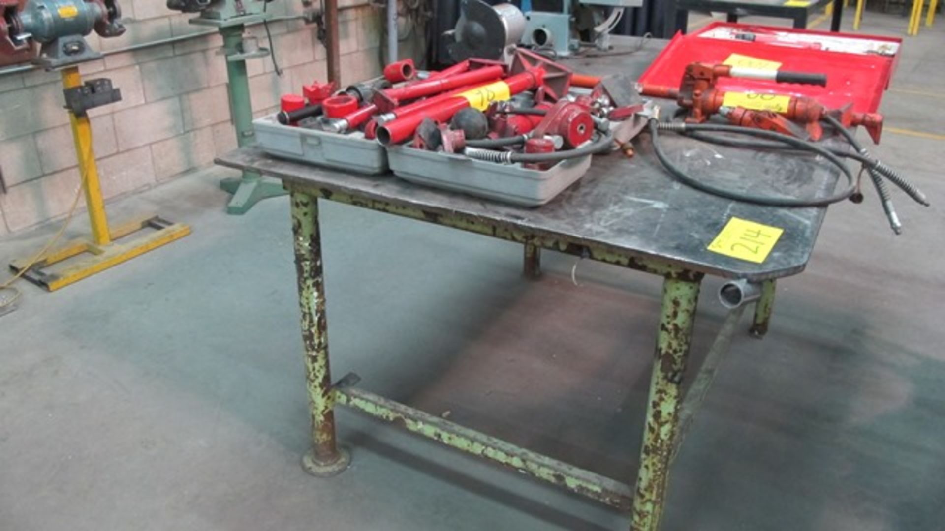 WELDING TABLE 4' X 6' X 1/2" PLATE