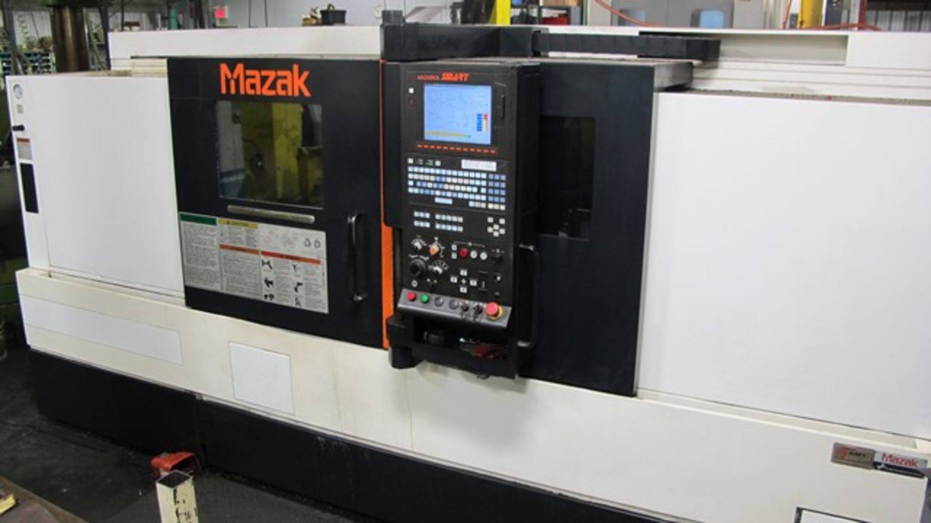 2011 MAZAK QUICK TURN 300M-II CNC TURNING CENTER WITH 10" CHUCK, 6 LIVE TOOLS, TAIL STOCK, S/ - Image 3 of 6