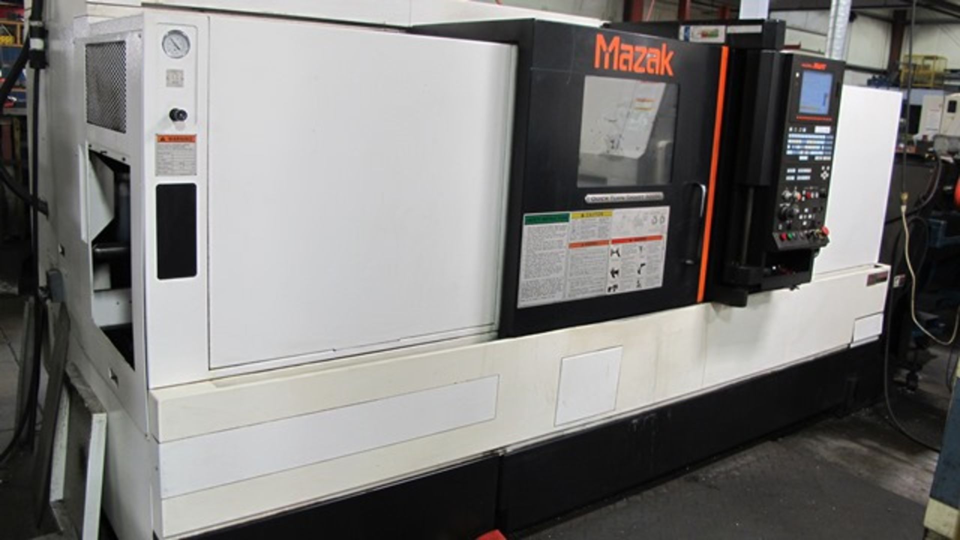 2011 MAZAK QUICK TURN 300M-II CNC TURNING CENTER WITH 10" CHUCK, 6 LIVE TOOLS, TAIL STOCK, S/ - Image 2 of 6