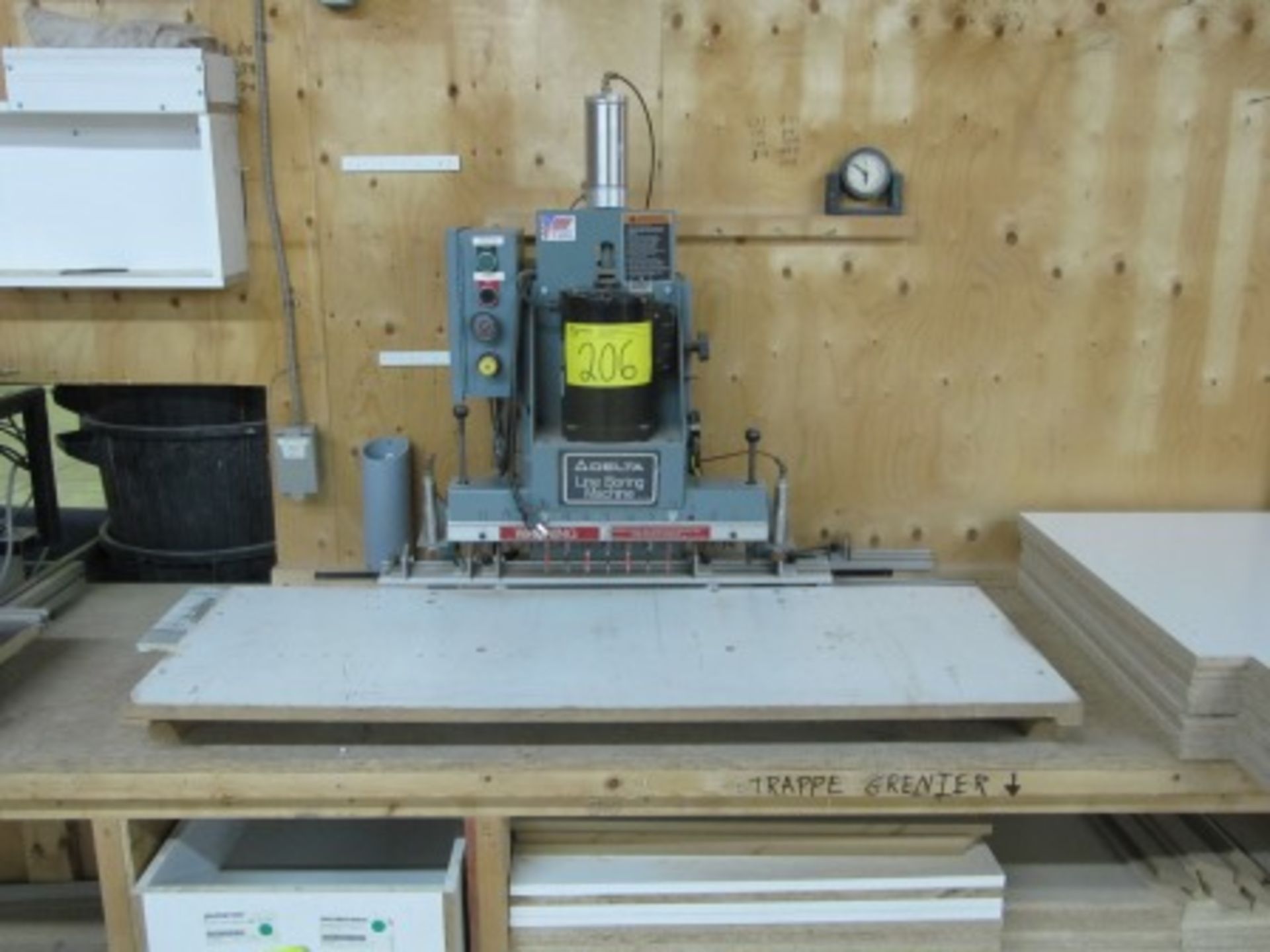 DELTA 32-326C MULTI HEAD LINE BORING MACHINE S/N:  00E62086