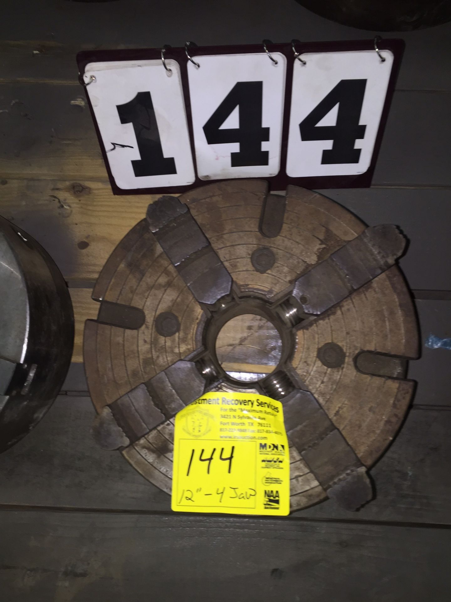 12" 4 JAW CHUCK