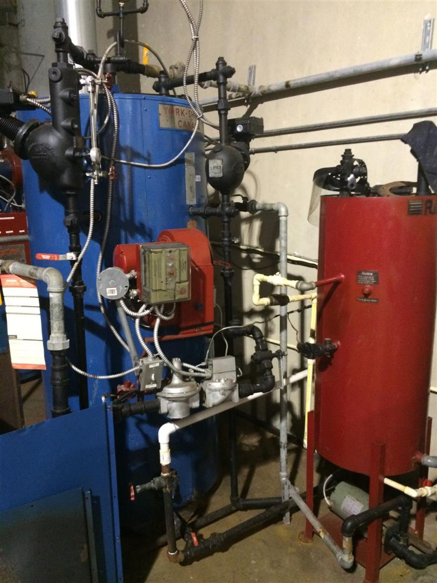 York Shipley Boiler System