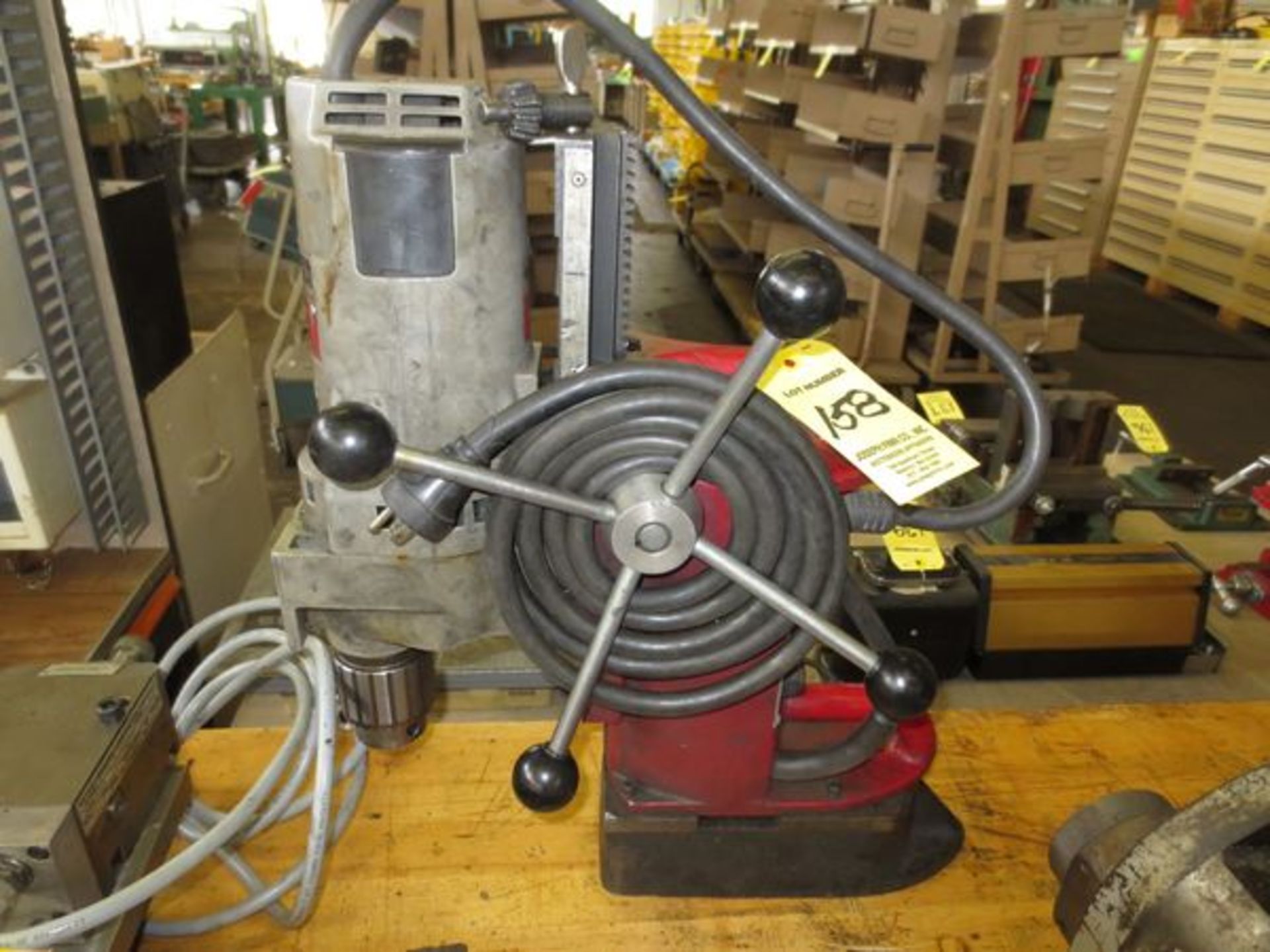 MILWAUKEE MAG DRILL PRESS W/350 RPM H.D. DRILL