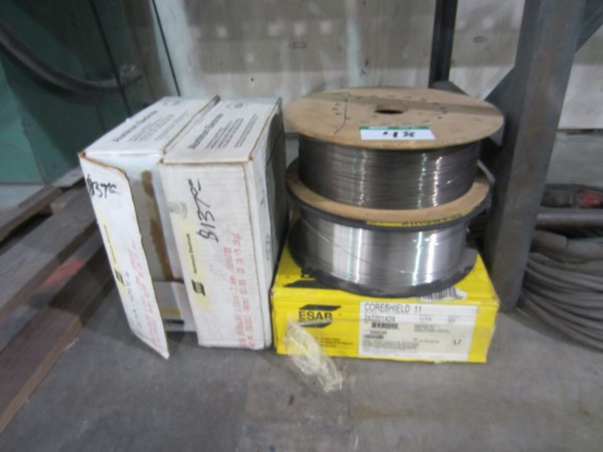 5 SPOOLS OF WELDING WIRE