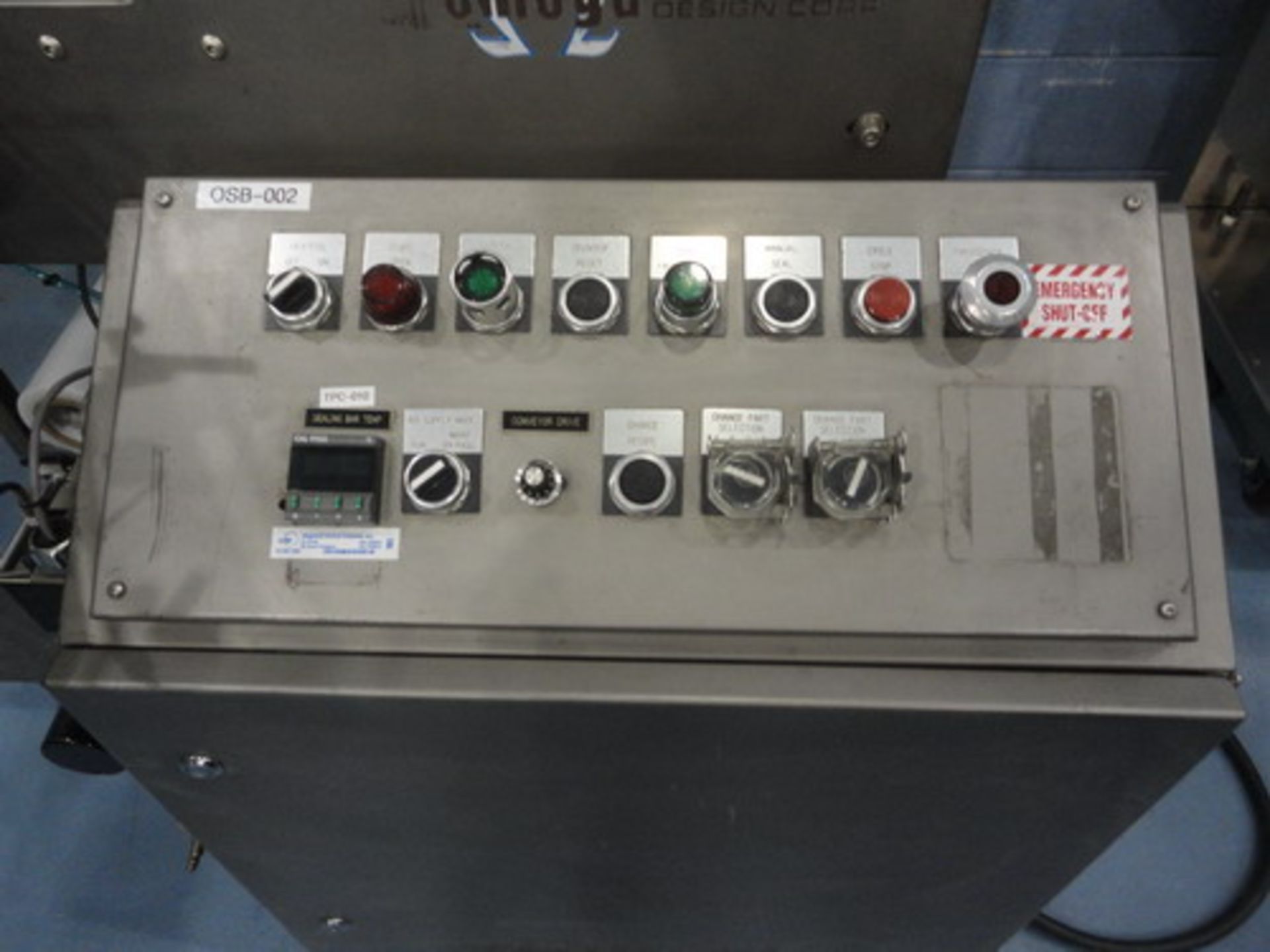 Omega Shrink Bundler, Model SL18, S/N 93-J16602. - Image 3 of 12