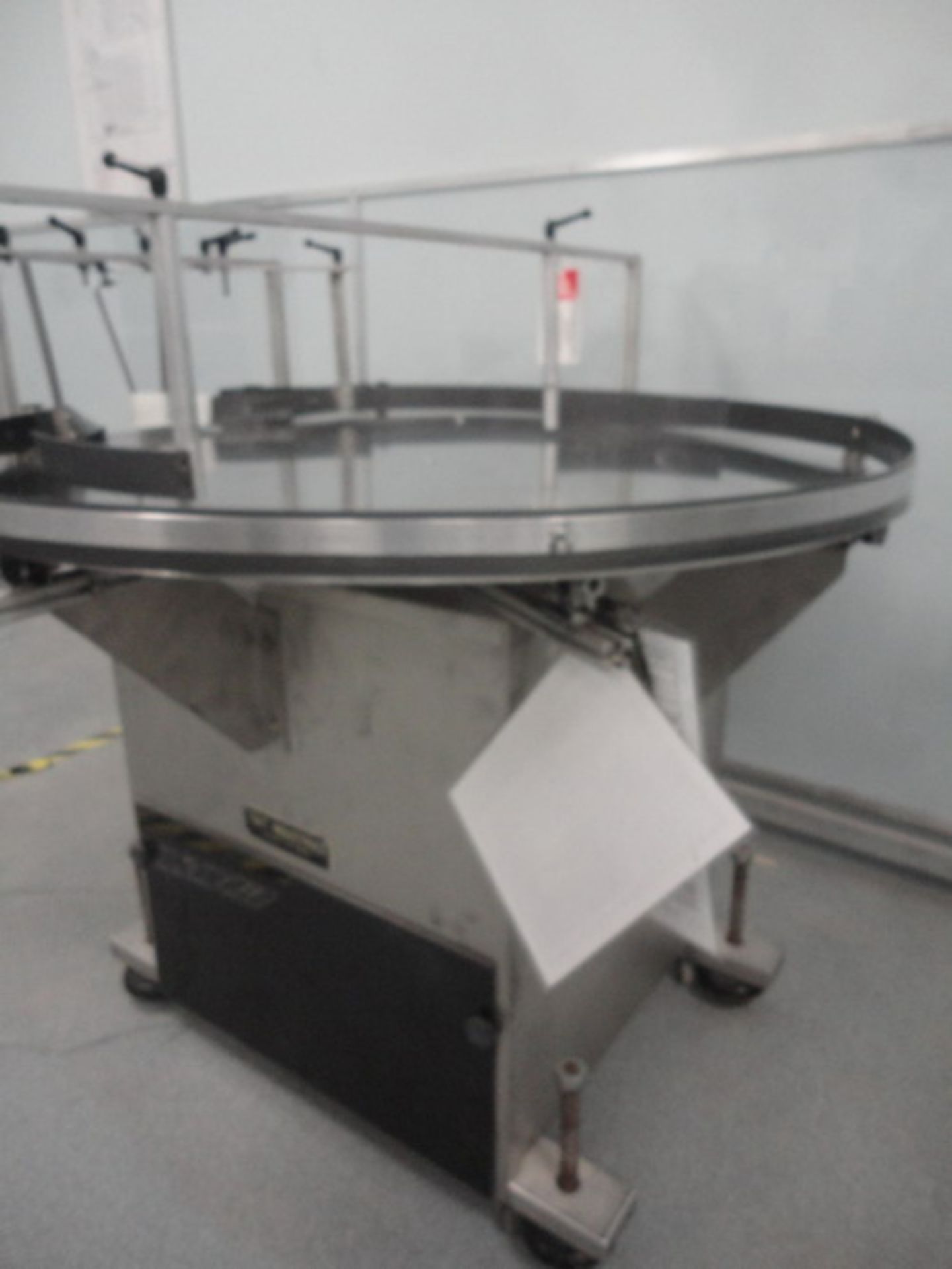 Tait 48” SS Rotary unscrambling table. SS disc & SS cabinet. - Image 3 of 4