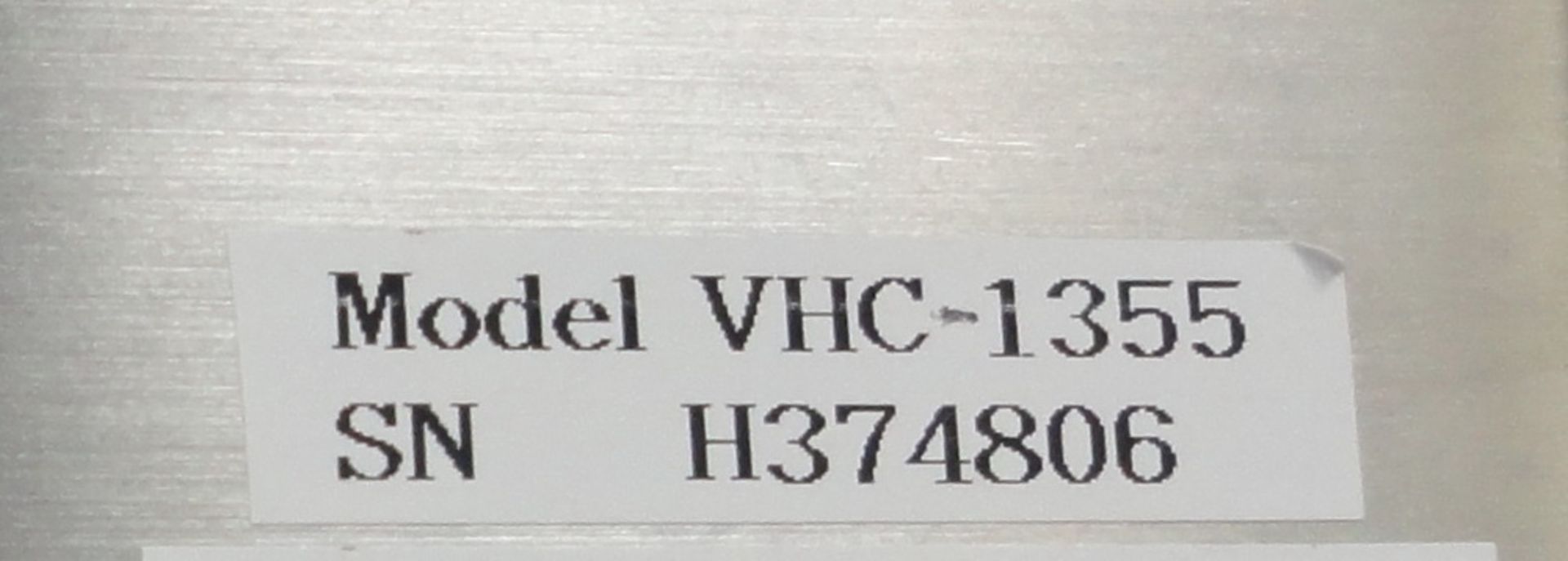 Vector Interchangeable Tablet Pan Coater,Model VHC8355, S/N H374806-HC332. - Image 4 of 27